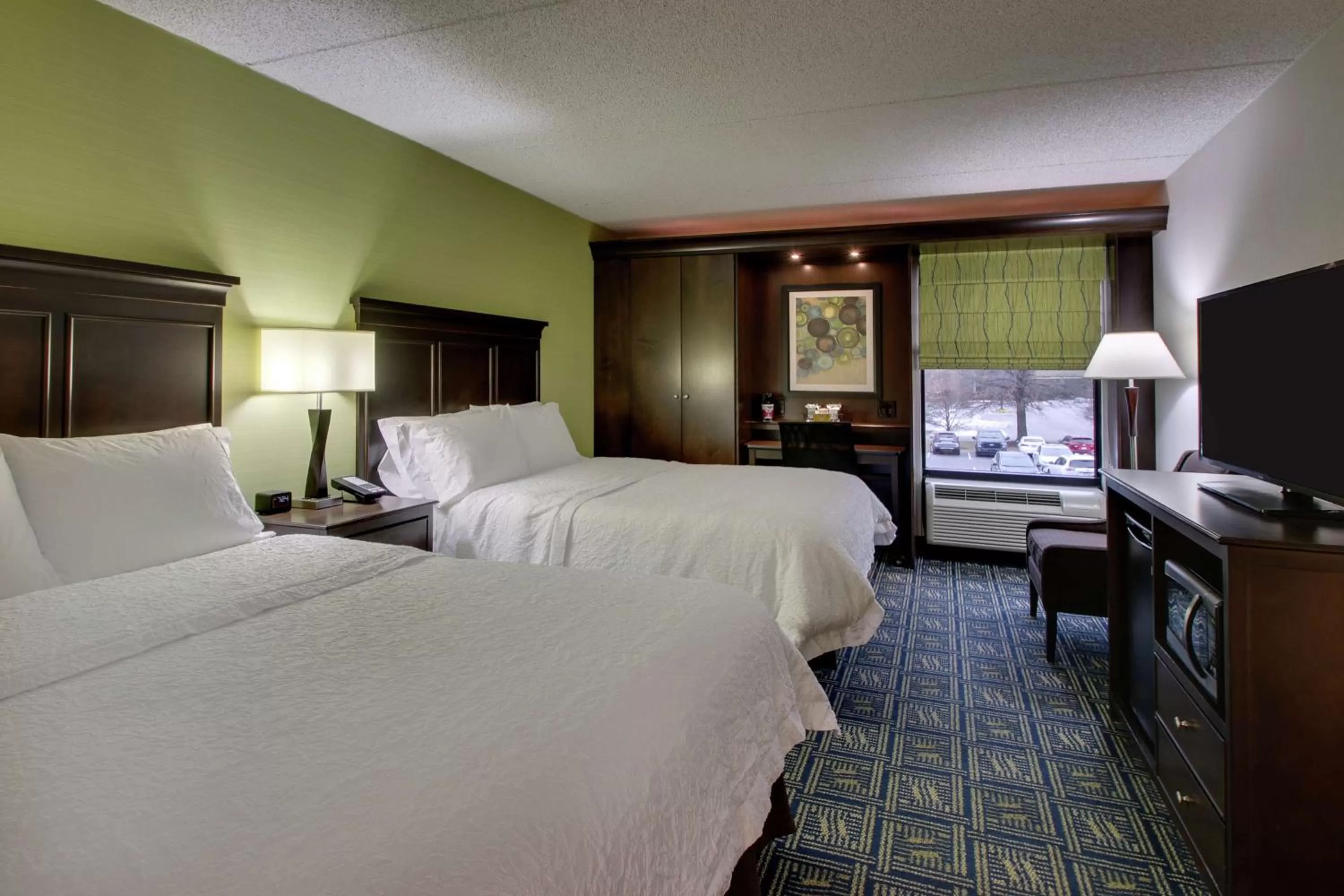 Double Room with Two Double Beds - Non-Smoking in Hampton Inn DuBois