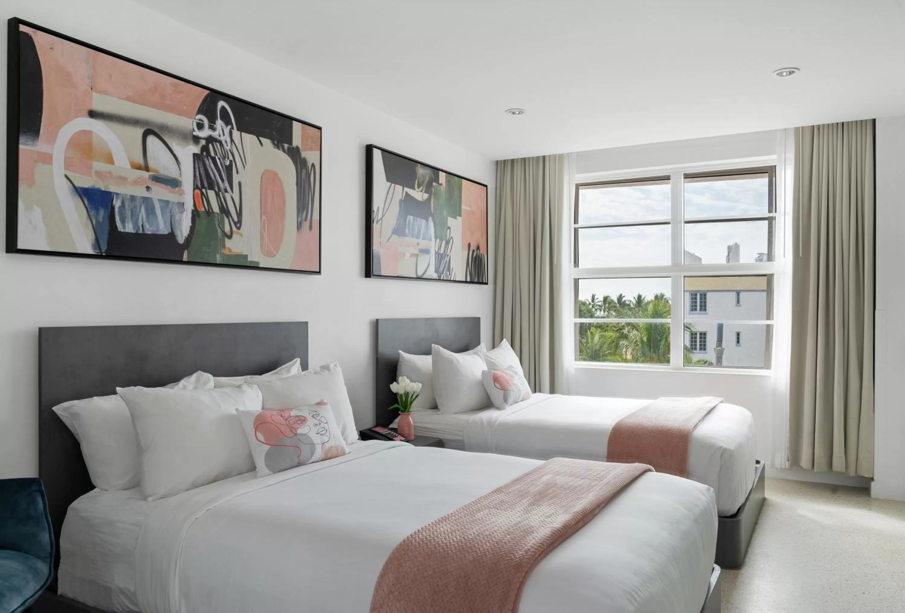 Classic Room - 2 Double Beds in Clevelander Hotel