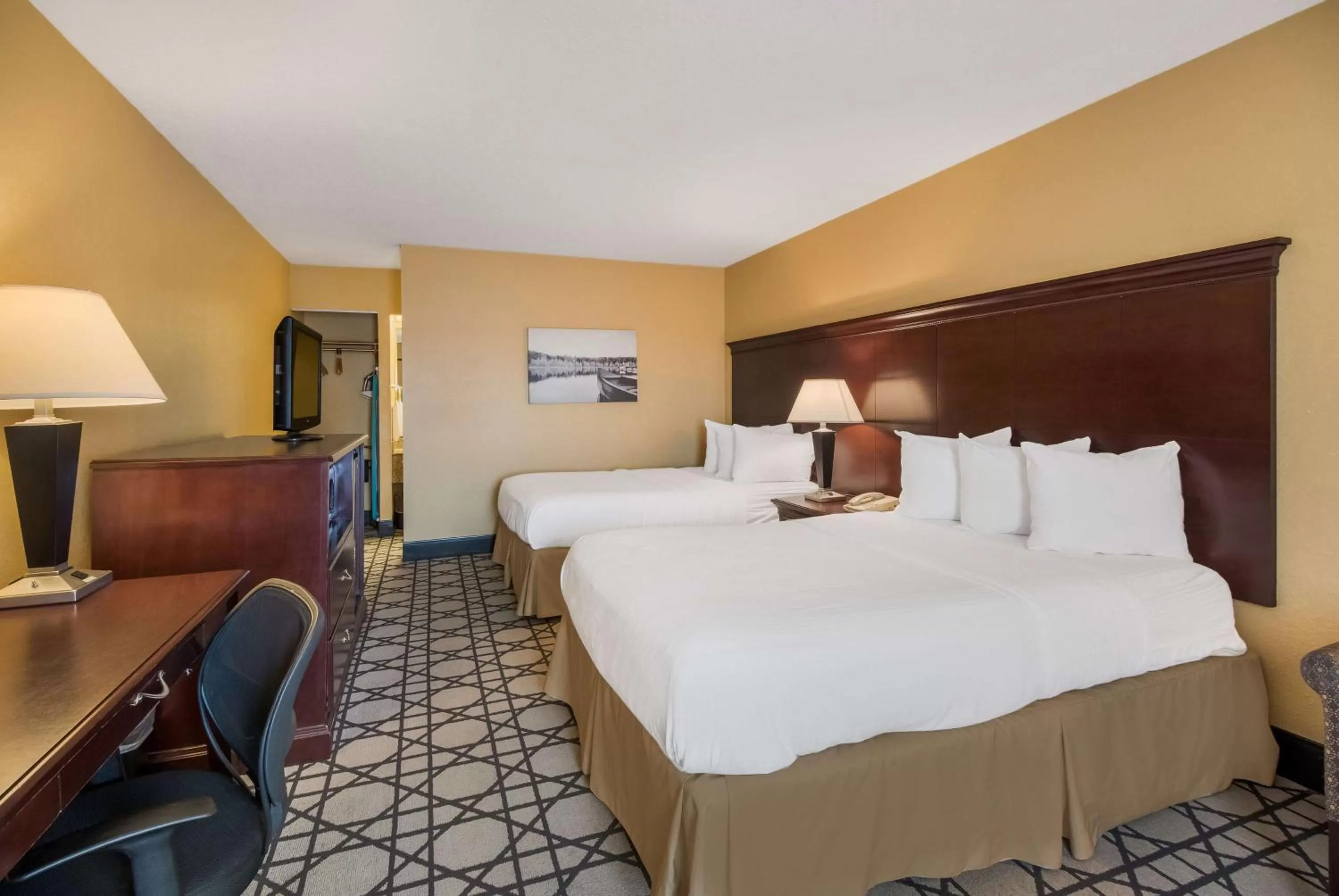 Double Room with Two Double Beds - Disability Access/Non-Smoking in Best Western University Inn