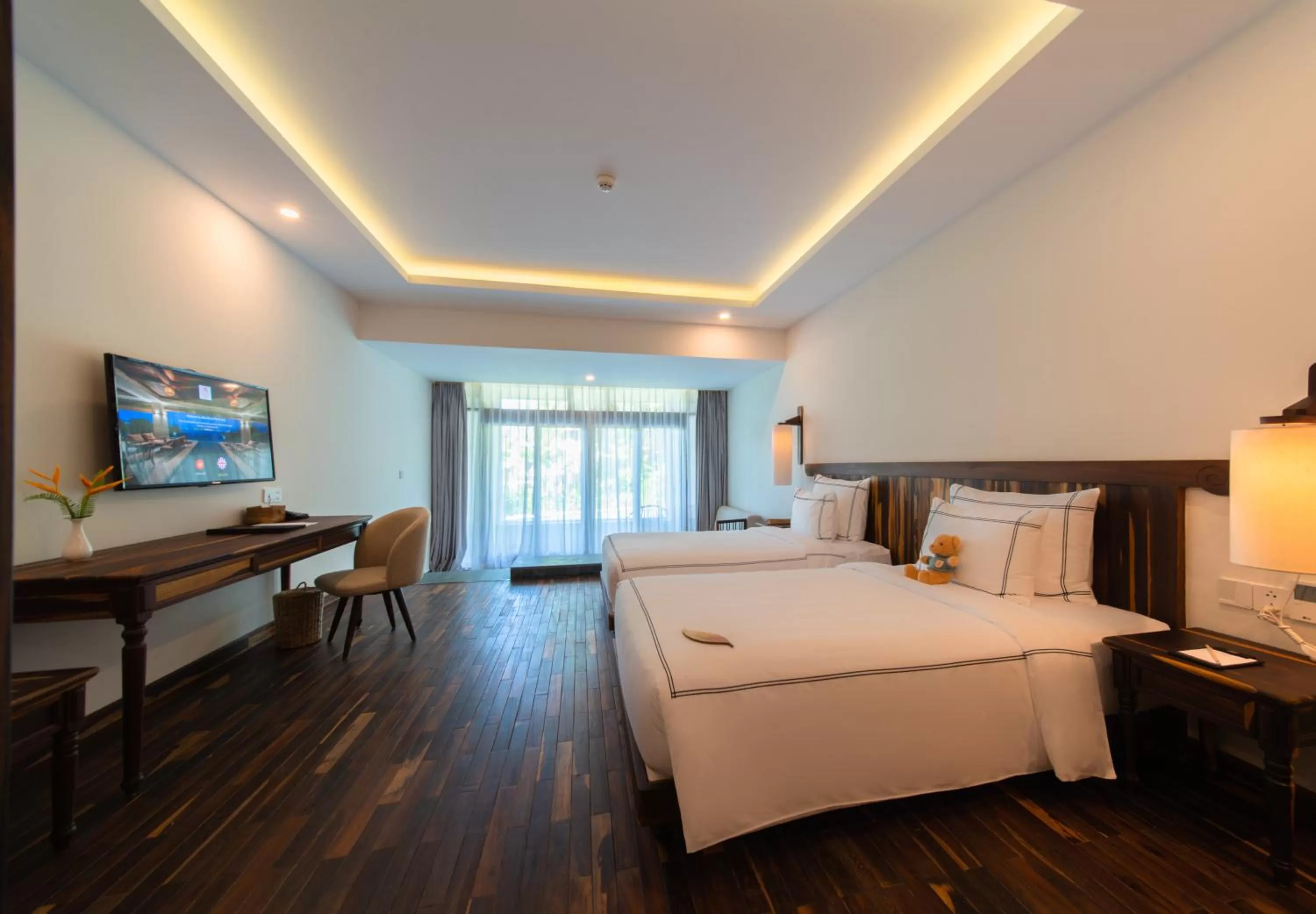 Twin Room with Balcony in Alibu Resort Nha Trang
