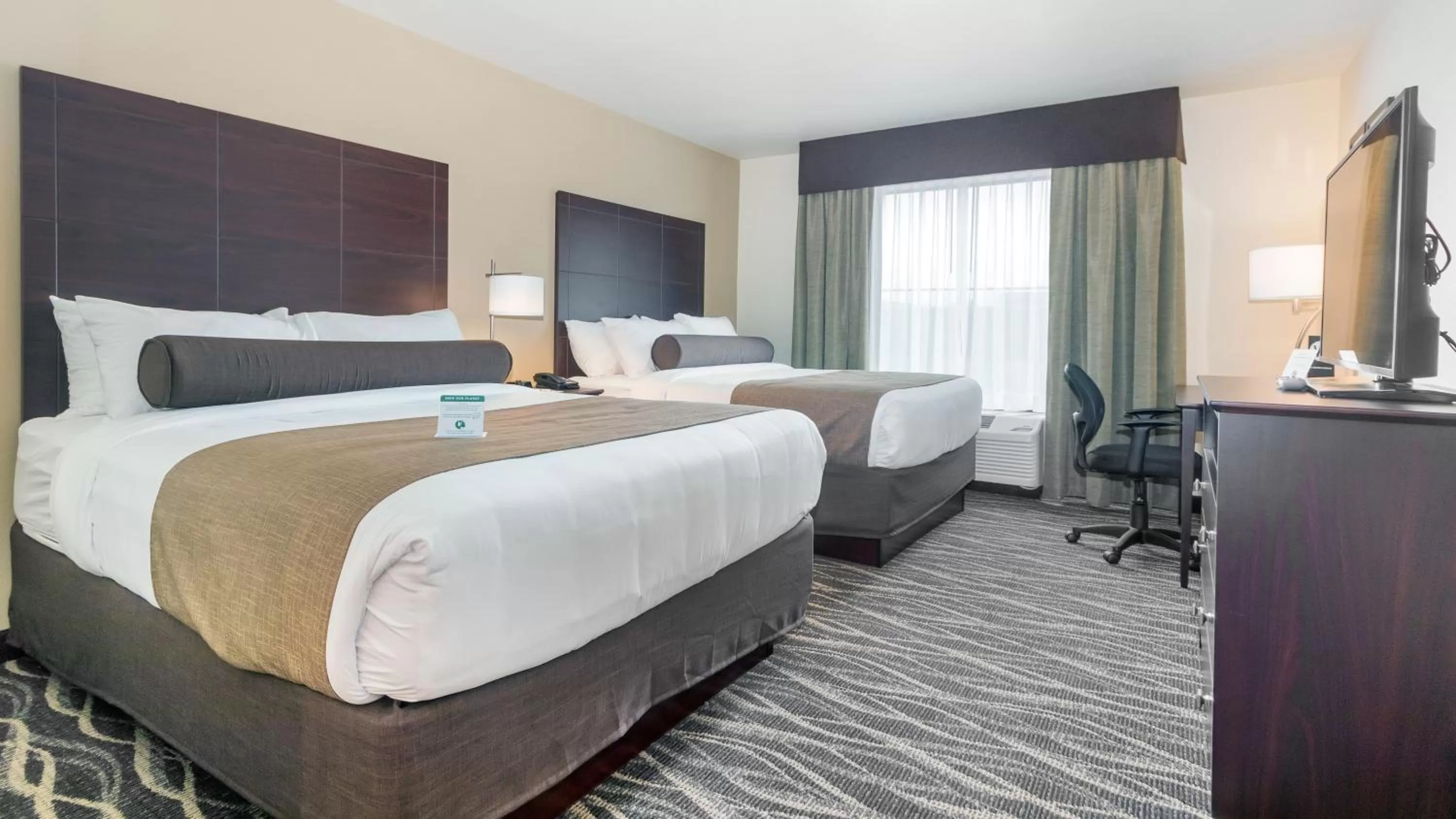 Queen Room - single occupancy - Disability Access in Cobblestone Hotel & Suites - Janesville