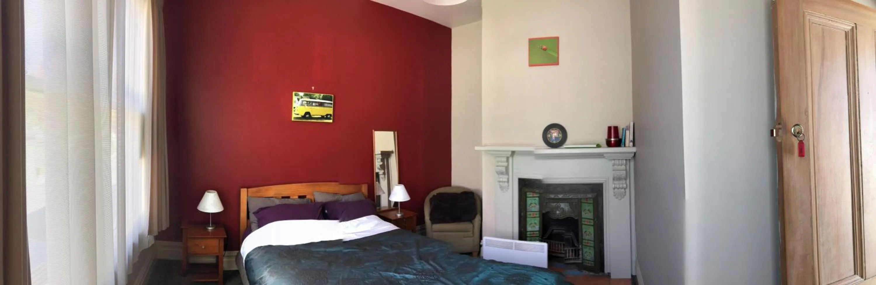 Double Room with Shared Bathroom in The Bug Backpackers