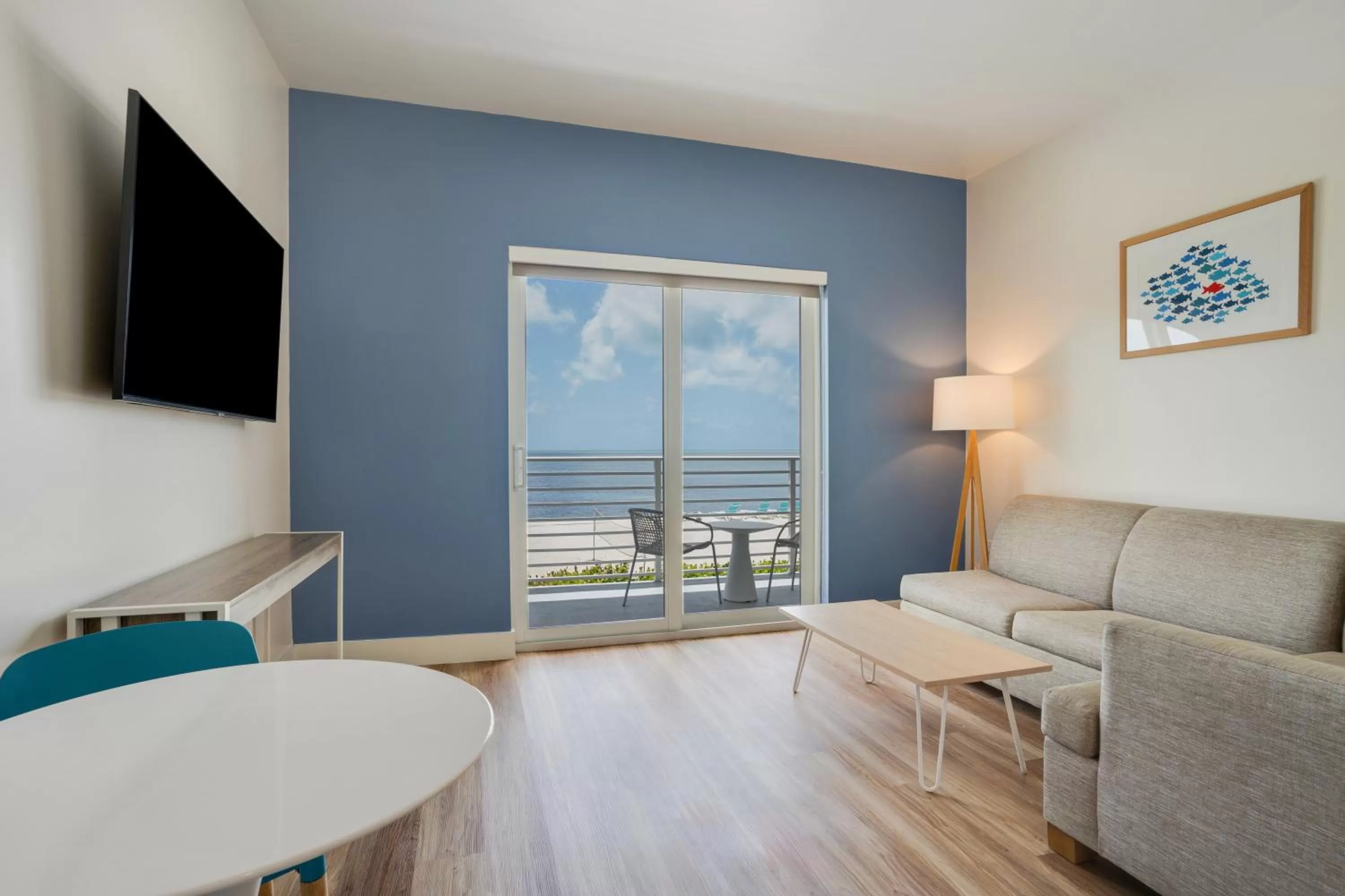 Oceanfront King Suite in Fisher Inn Resort & Marina