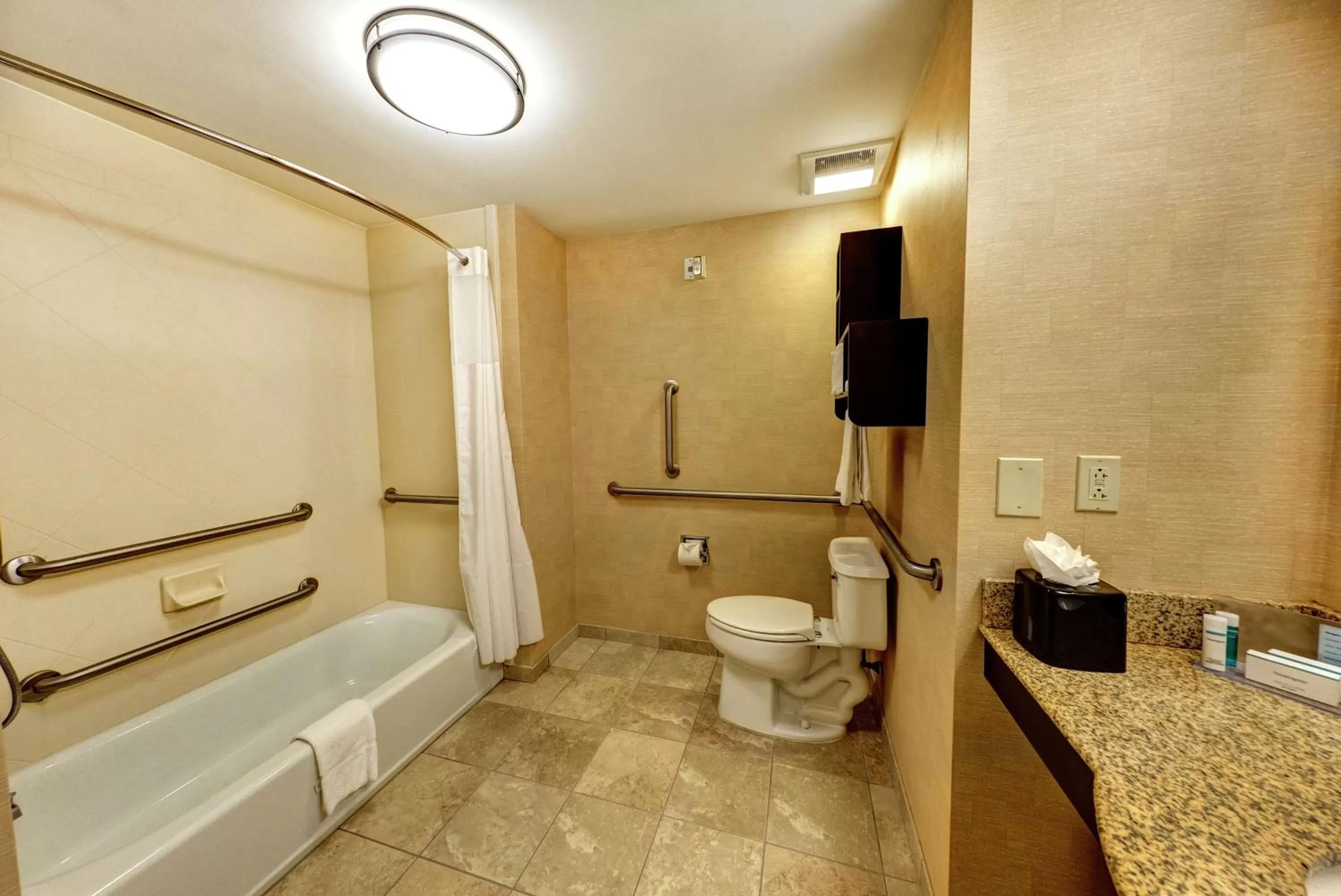 King Room with Accessible Tub - Mobility and Hearing Access/Non-Smoking in Hampton Inn & Suites Chadds Ford