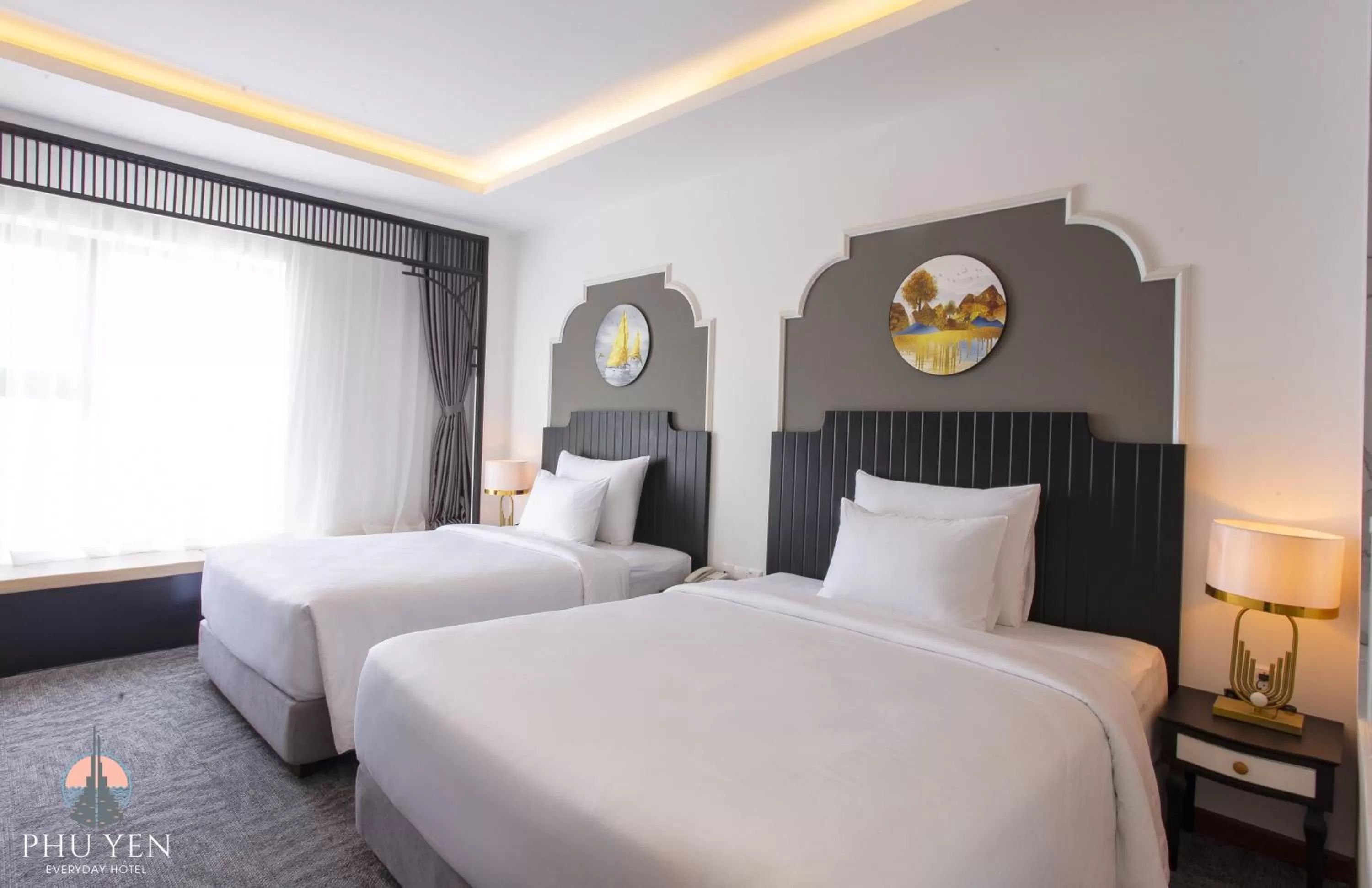 Twin Room with City View in PHÚ YÊN EVERYDAY HOTEL