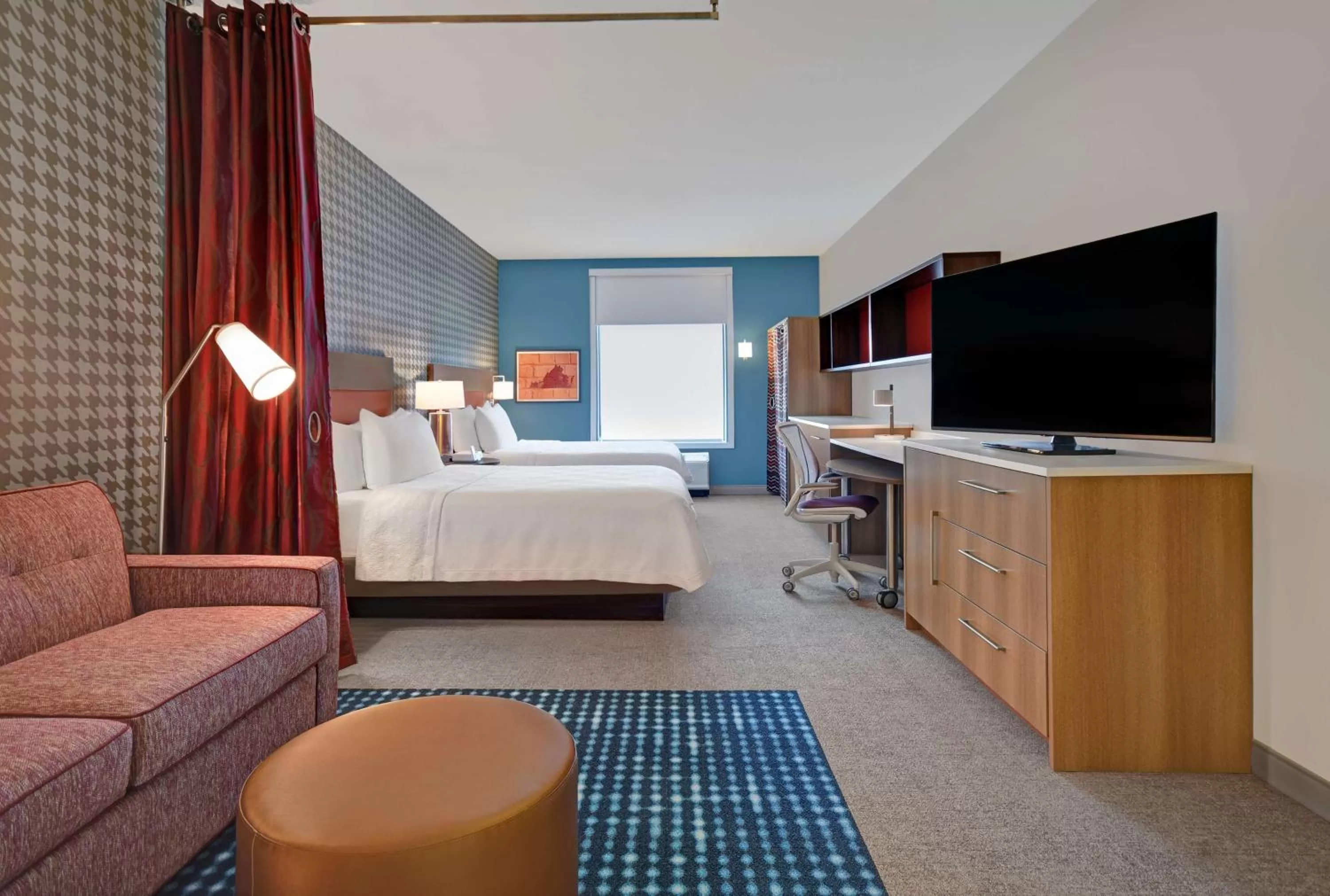 Queen Studio with Two Queen Beds - Non-Smoking in Home2 Suites by Hilton Blacksburg University