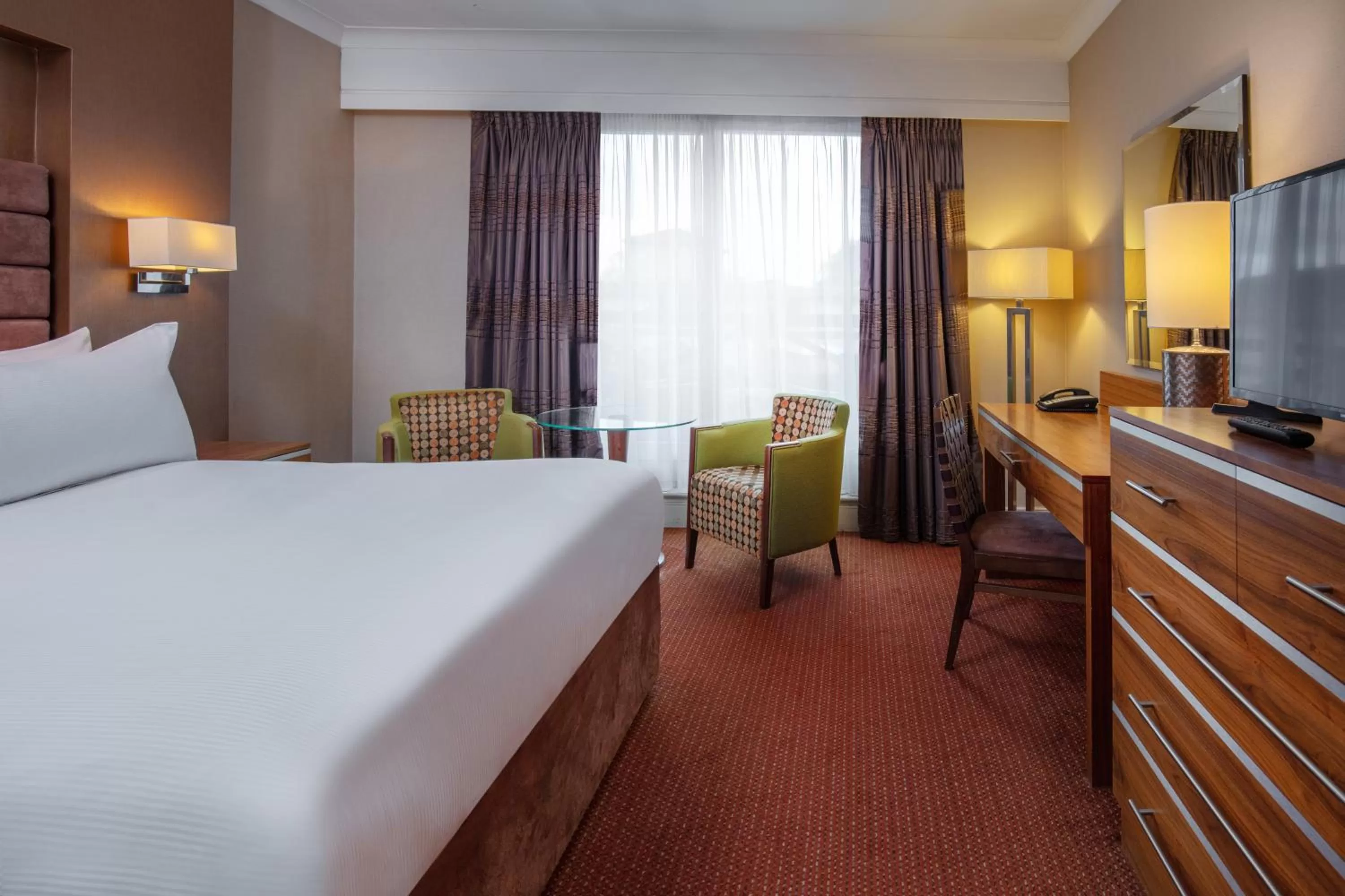 Deluxe Double Room in Hampshire Court Hotel & Spa