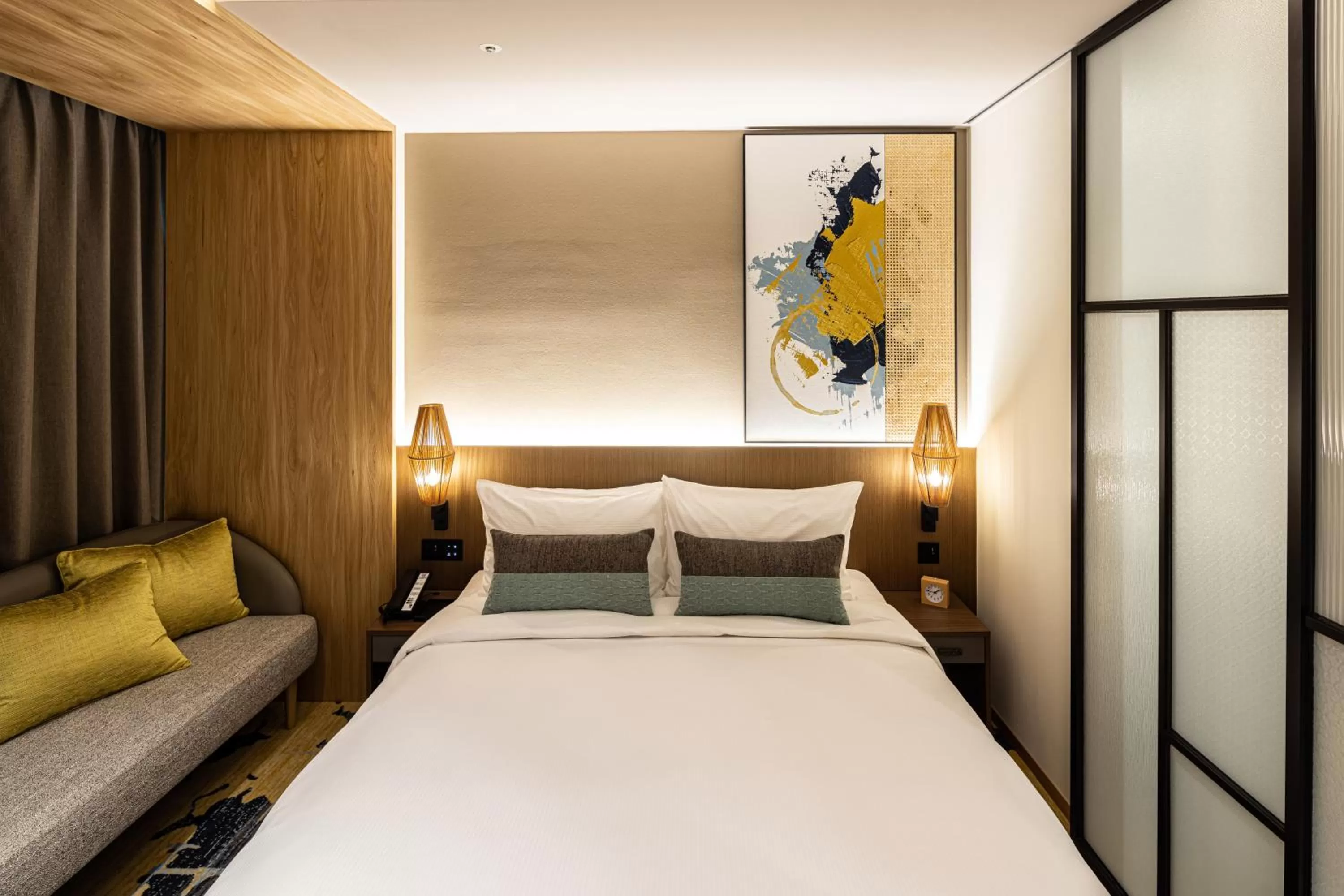 Standard Double Room in Solaria Nishitetsu Hotel Taipei Ximen