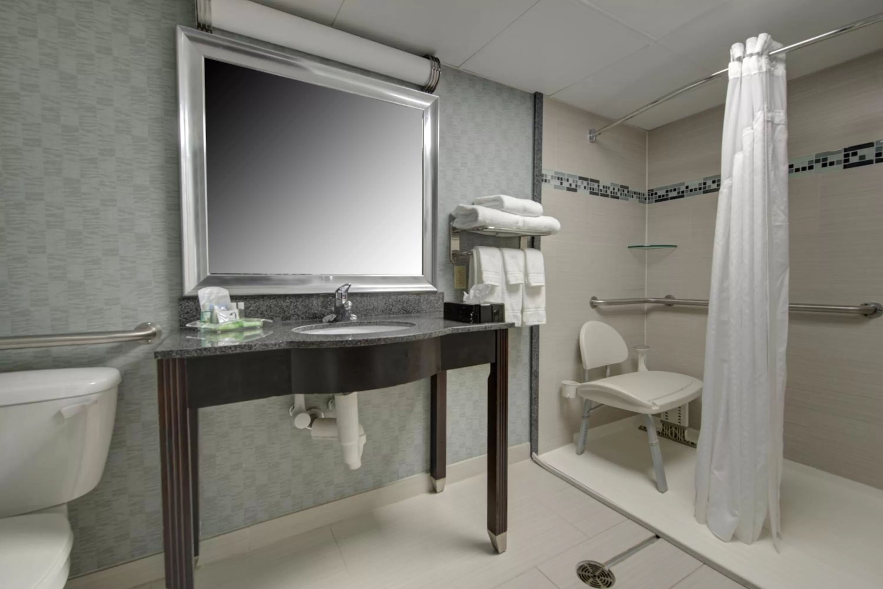 Twin Room with Mobility Accessible Roll-In Shower - No-Smoking in Holiday Inn Plainview-Long Island, an IHG Hotel
