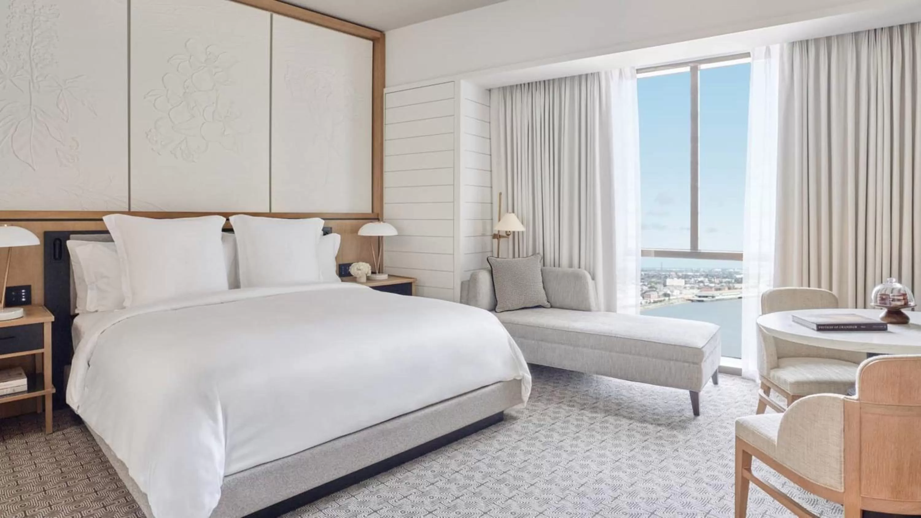 Premier River View Room Two Double in Four Seasons New Orleans