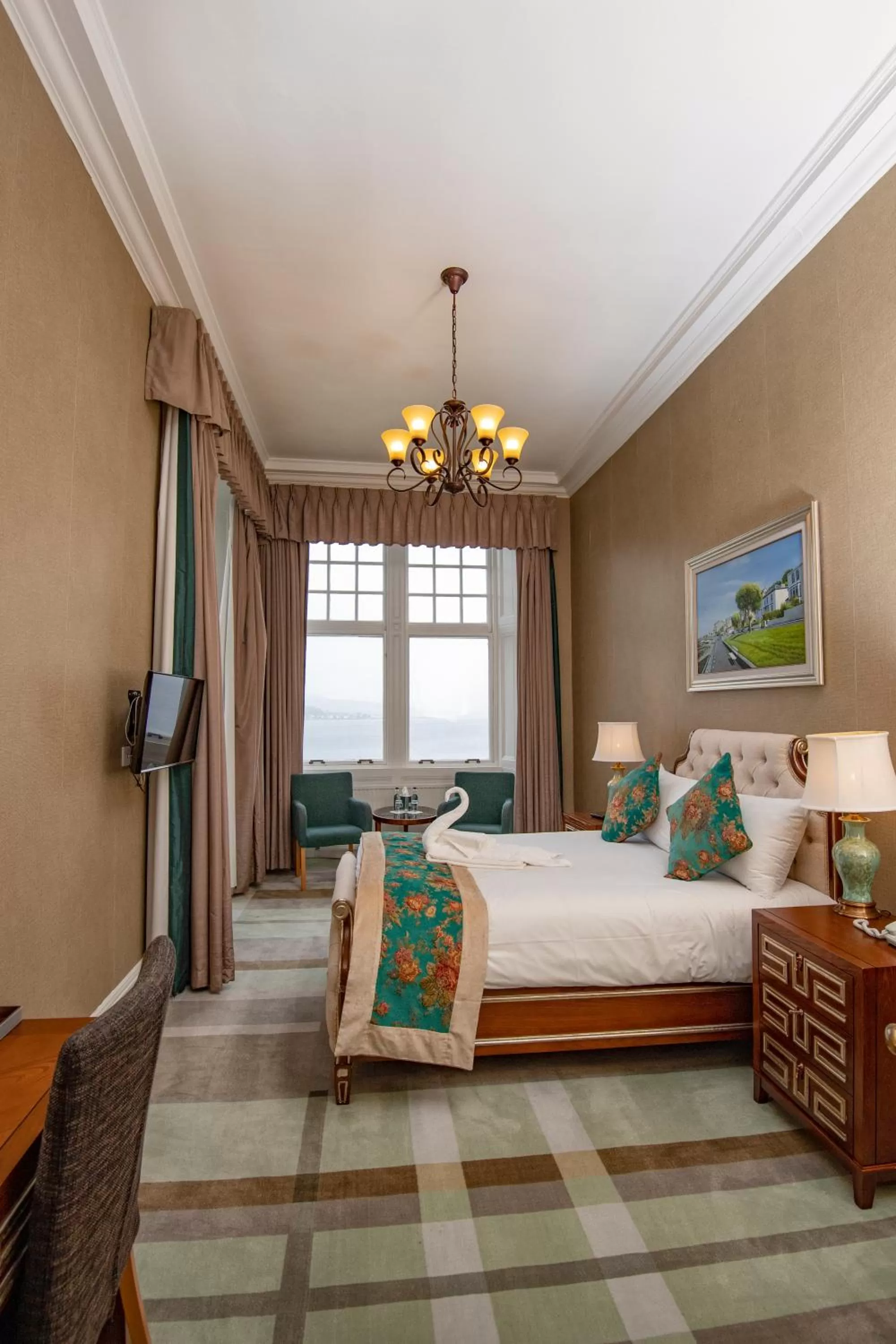 Double Room with Sea View in The Glenburn Hotel