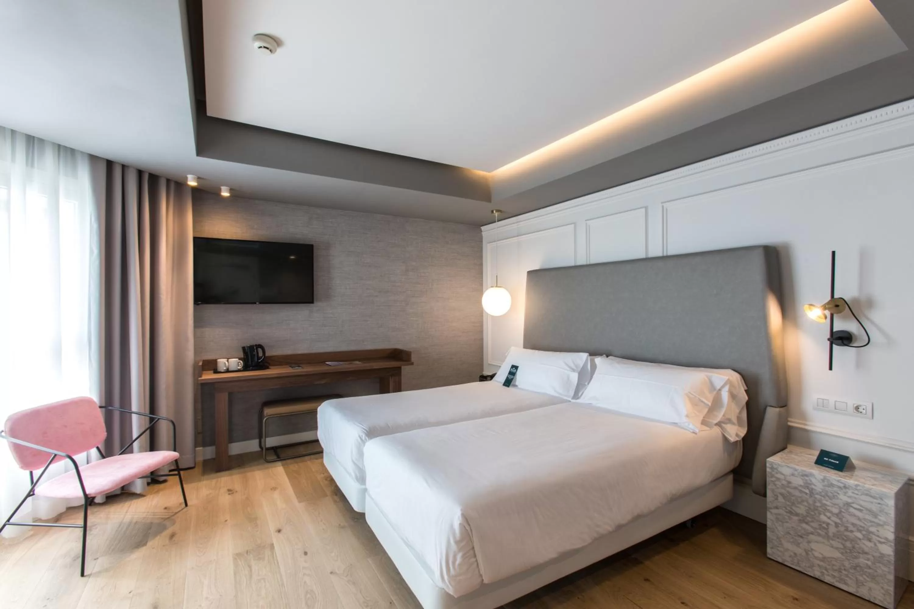 Standard Double or Twin Room with Sea View in Hotel Riazor