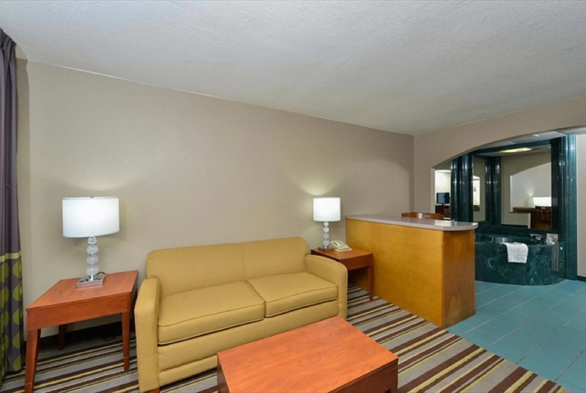 One-Bedroom King Suite - Non-Smoking in Super 8 by Wyndham Clarksville Northeast
