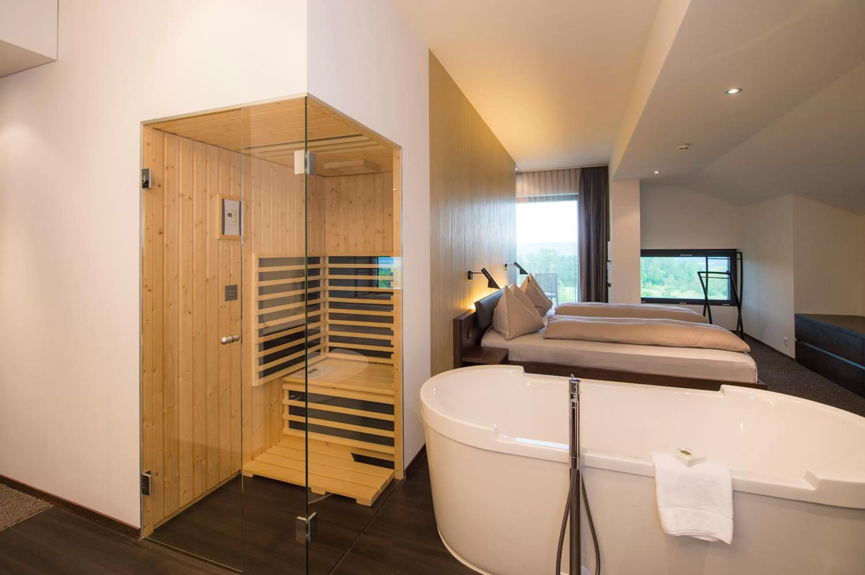 Panorama Suite with Sauna in Wellnesshotel Golf Panorama