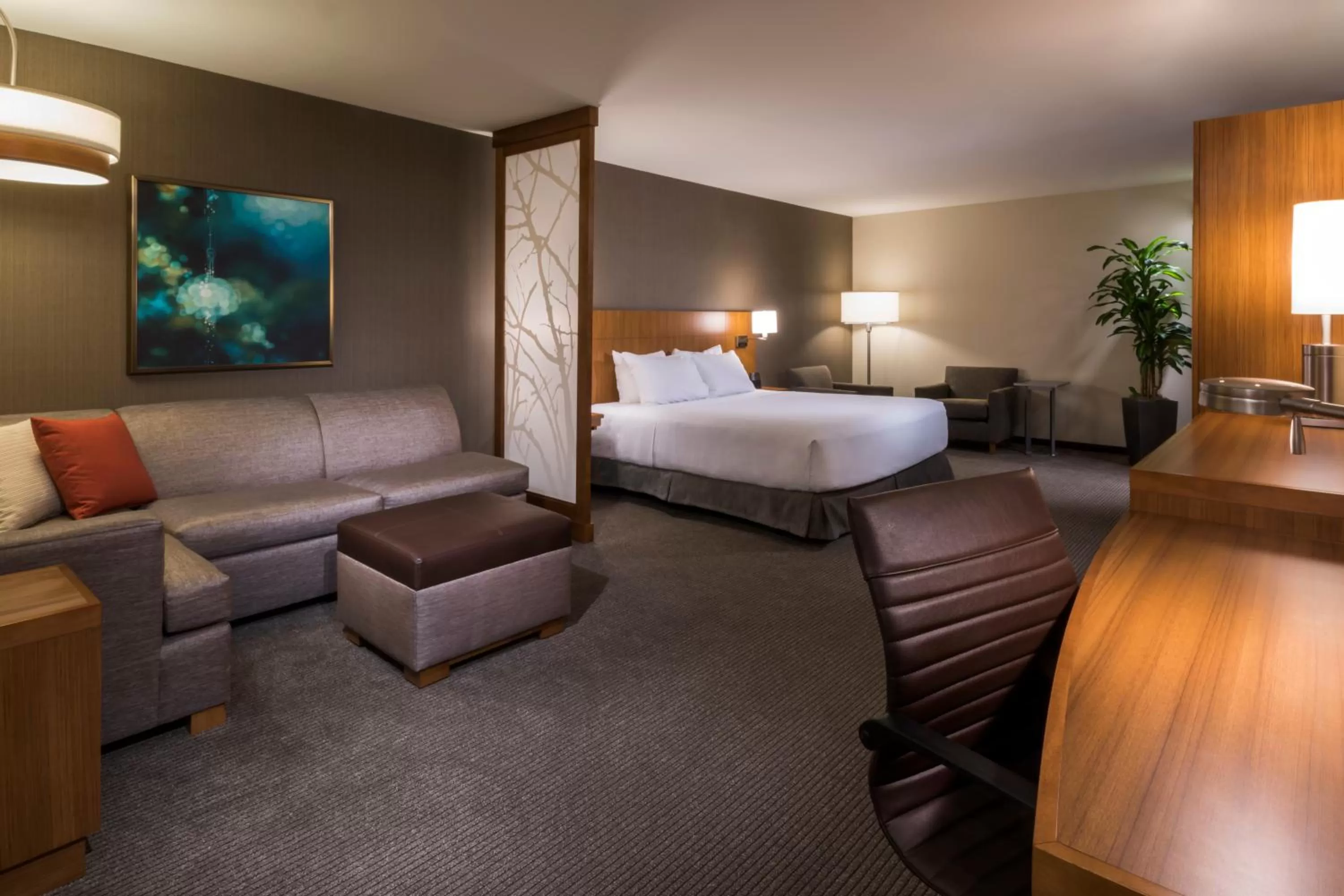King Suite with Roll-In Shower - Disability Access in Hyatt Place Boise/Downtown