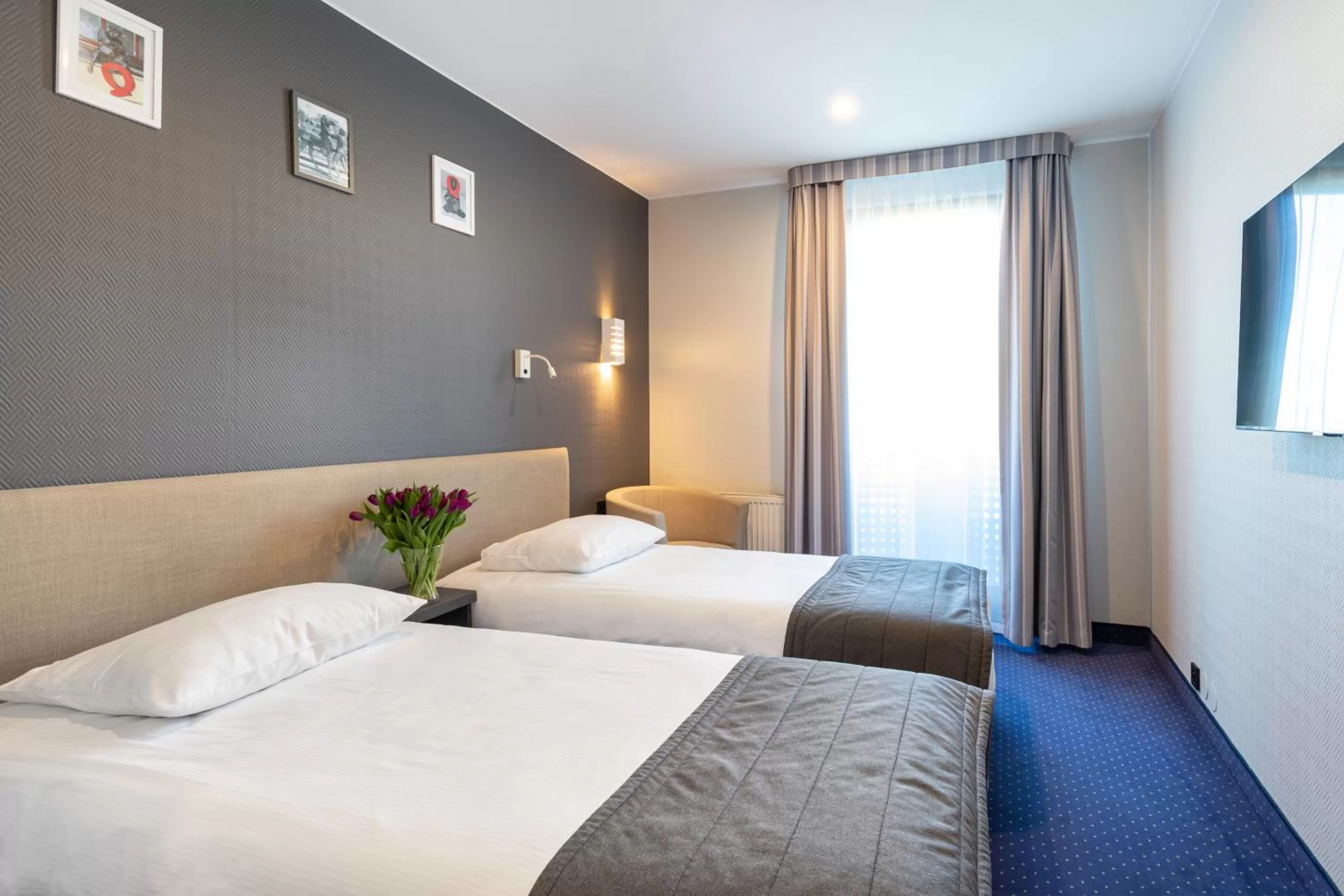 Twin Room in Qubus Hotel Zielona Góra