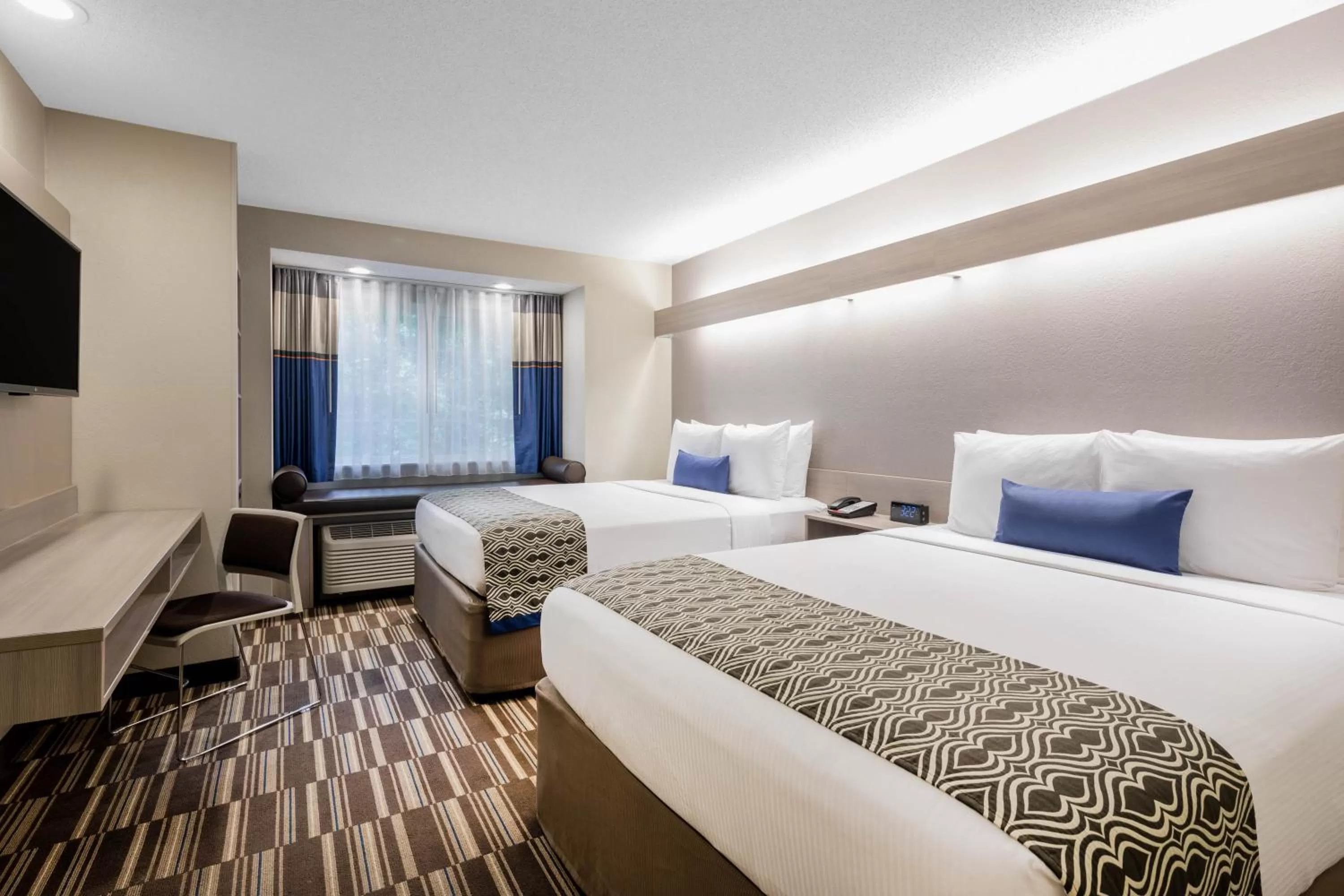 Queen Room with Two Queen Beds - Non-Smoking in Microtel Inn & Suites by Wyndham Atlanta Buckhead Area