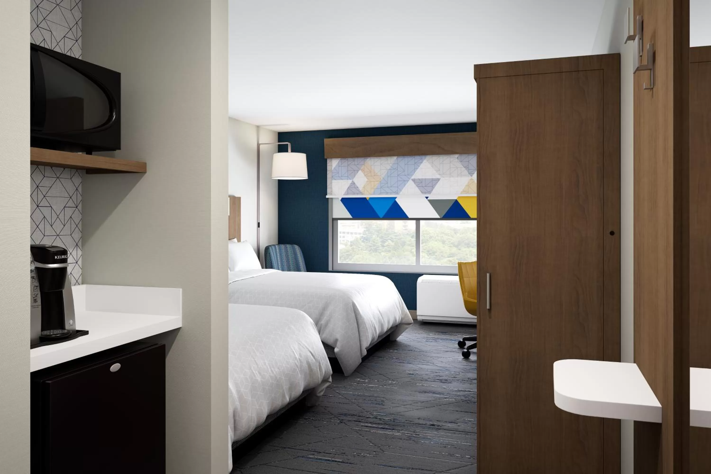 Standard Queen Room with Two Queen Beds in Holiday Inn Express & Suites Central Omaha by IHG