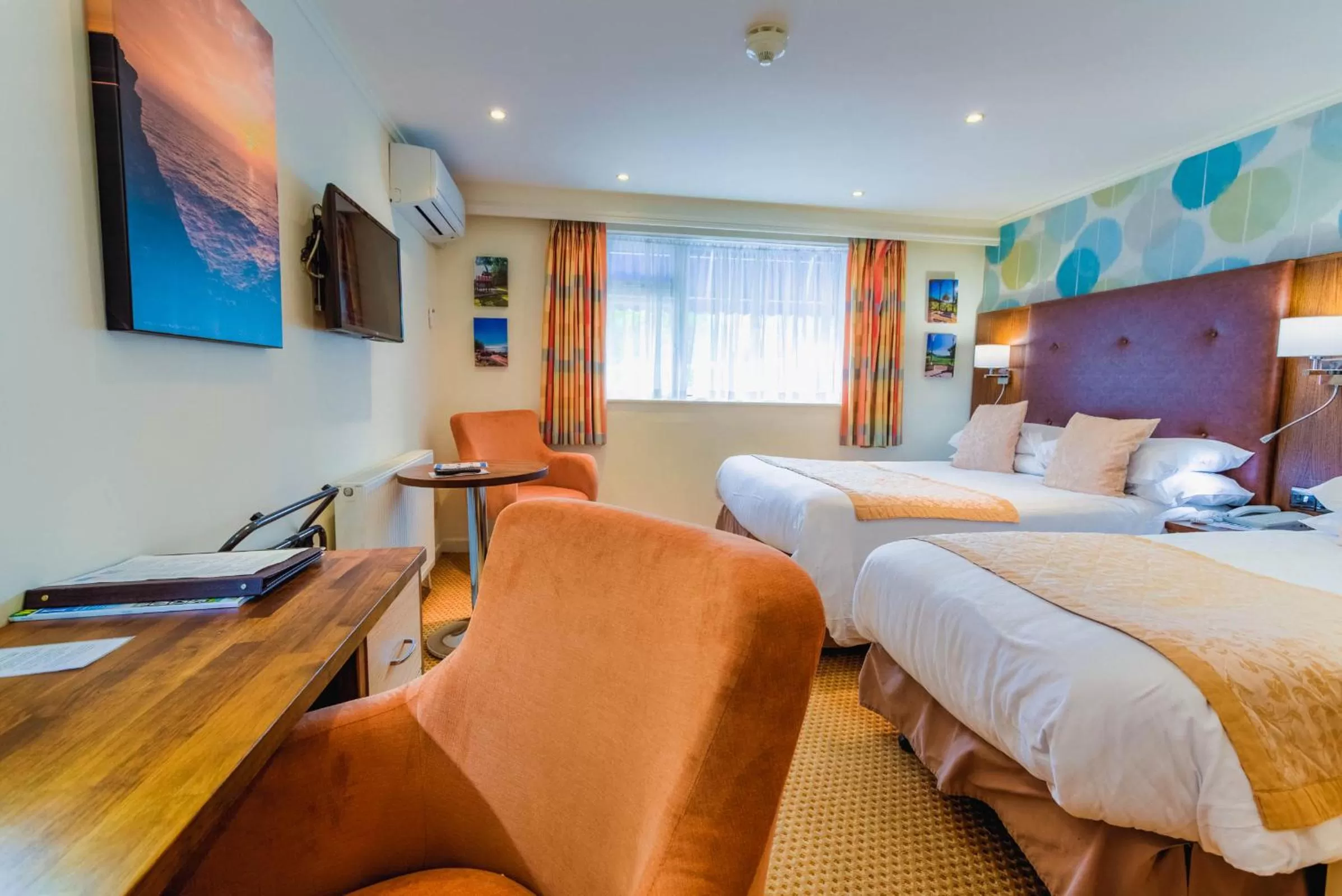 Family Room in Langstone Cliff Hotel