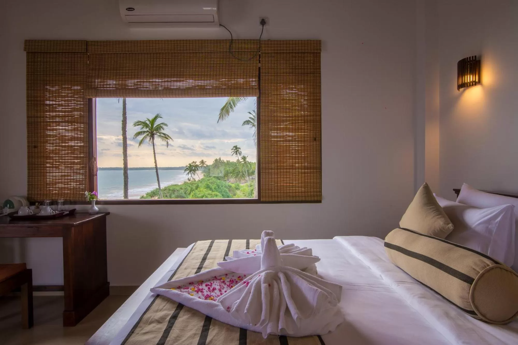 Deluxe Double Room with Side Sea View in Ananya Beach Resort