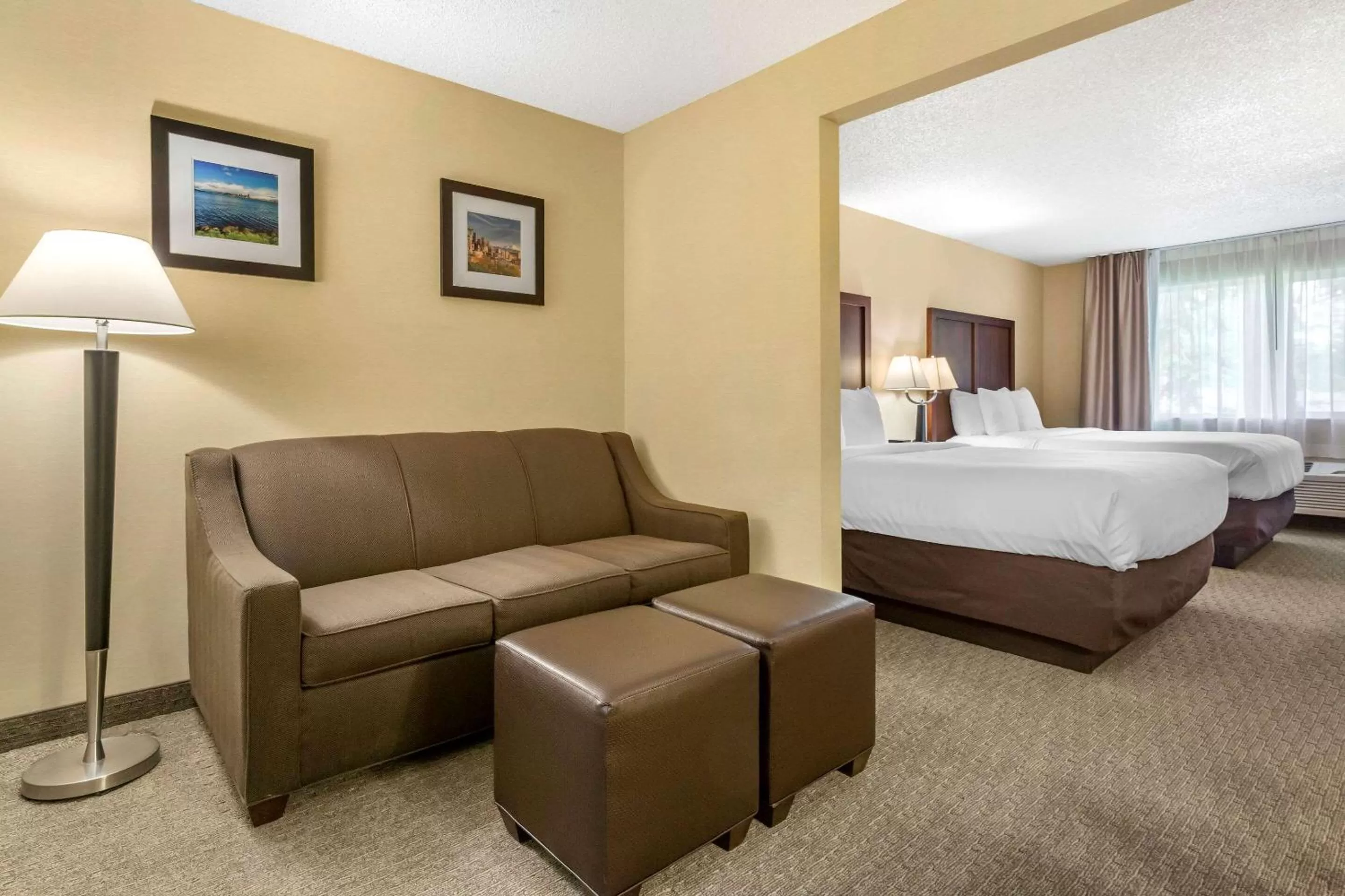 Queen Suite with Two Queen Beds - Non-Smoking in Comfort Inn & Suites Bothell - Seattle North