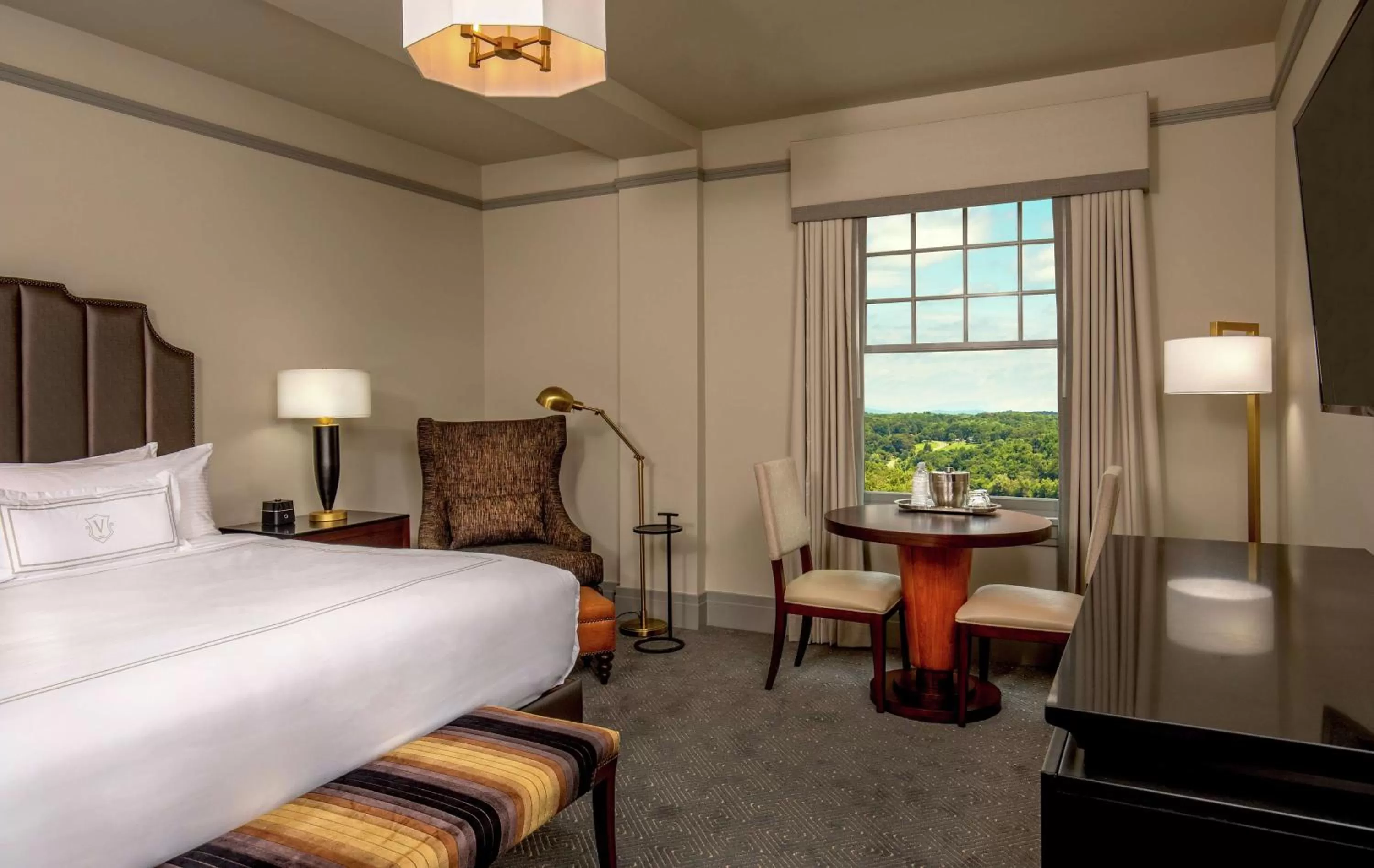 King Room - Hearing Accessible in The Virginian Lynchburg, Curio Collection By Hilton