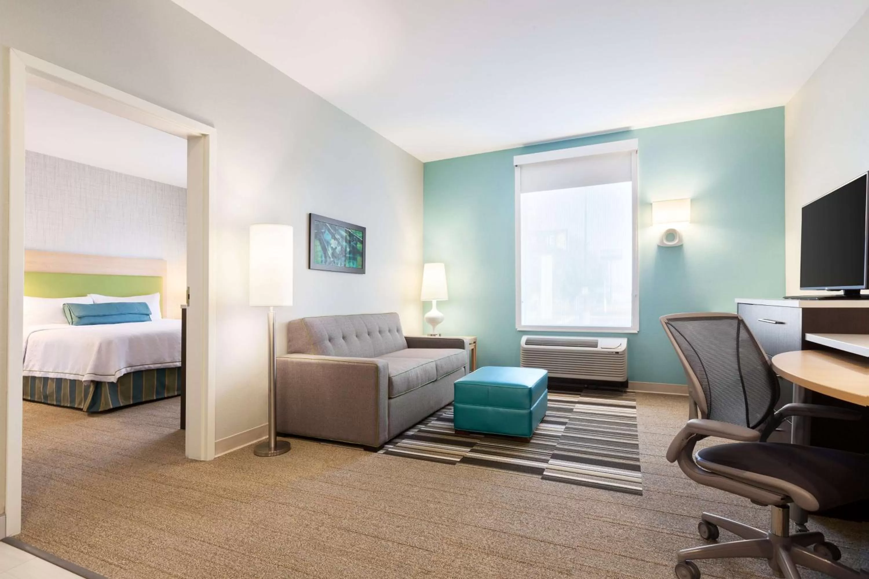 Hearing Accessible One-Bedroom King Suite in Home2 Suites by Hilton Amarillo West Medical Center