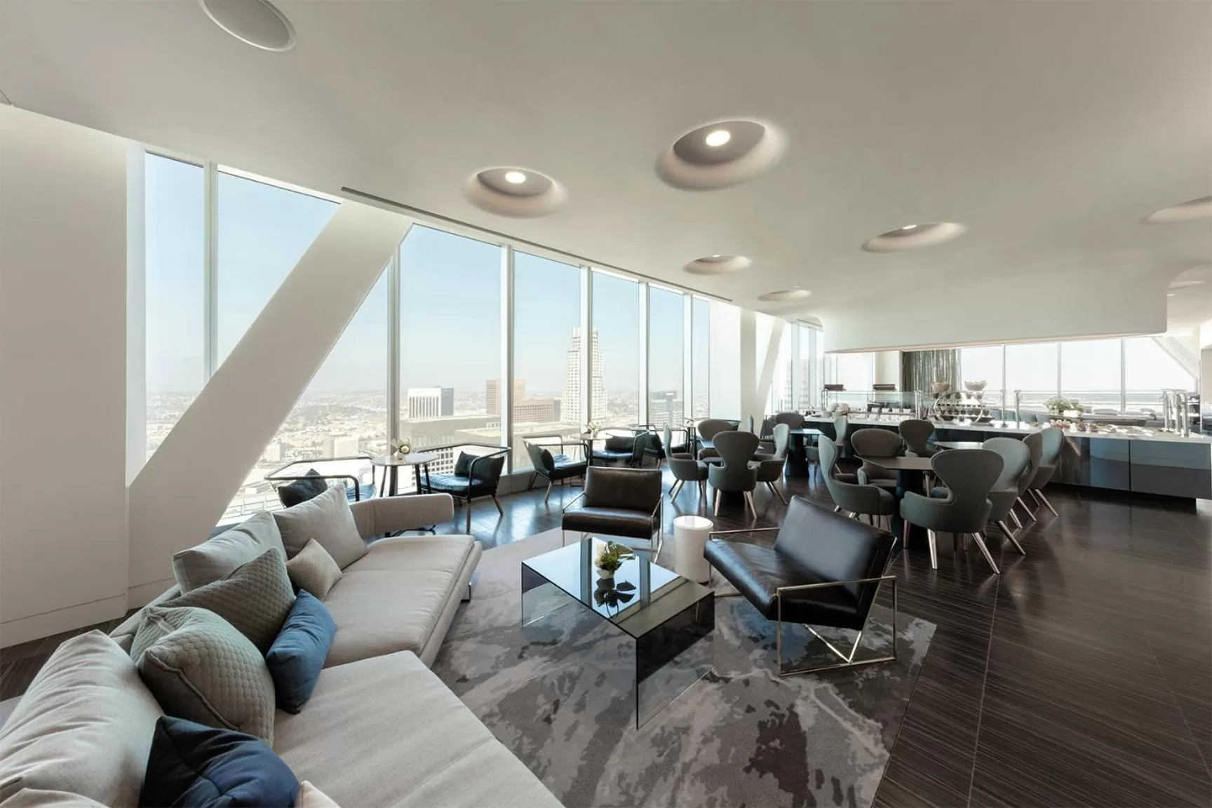 One Bedroom Suite with City View and Club Lounge Access in InterContinental - Los Angeles Downtown by IHG