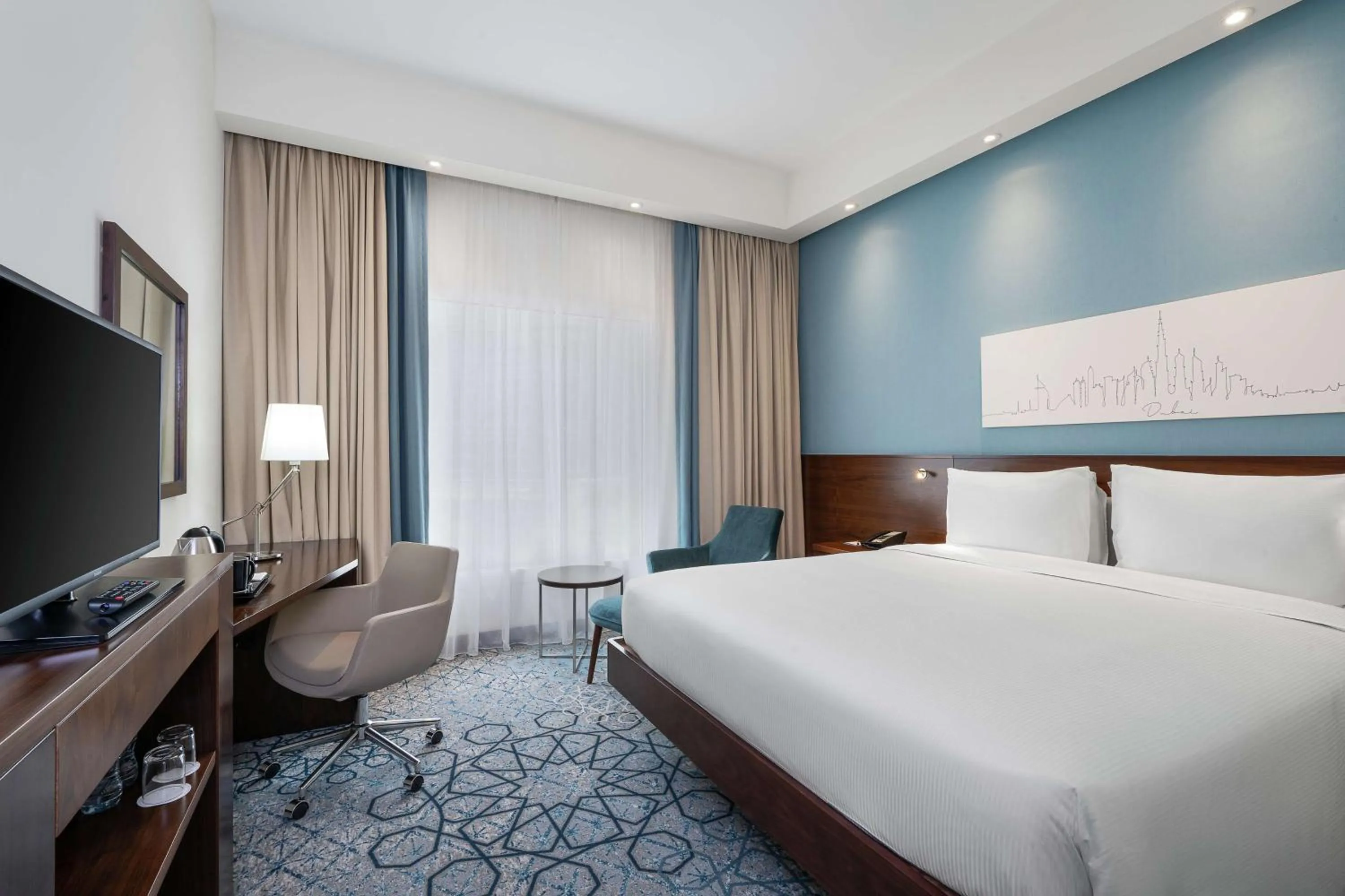 King Room - Disability Access/Non-Smoking in Hampton By Hilton Dubai Al Barsha