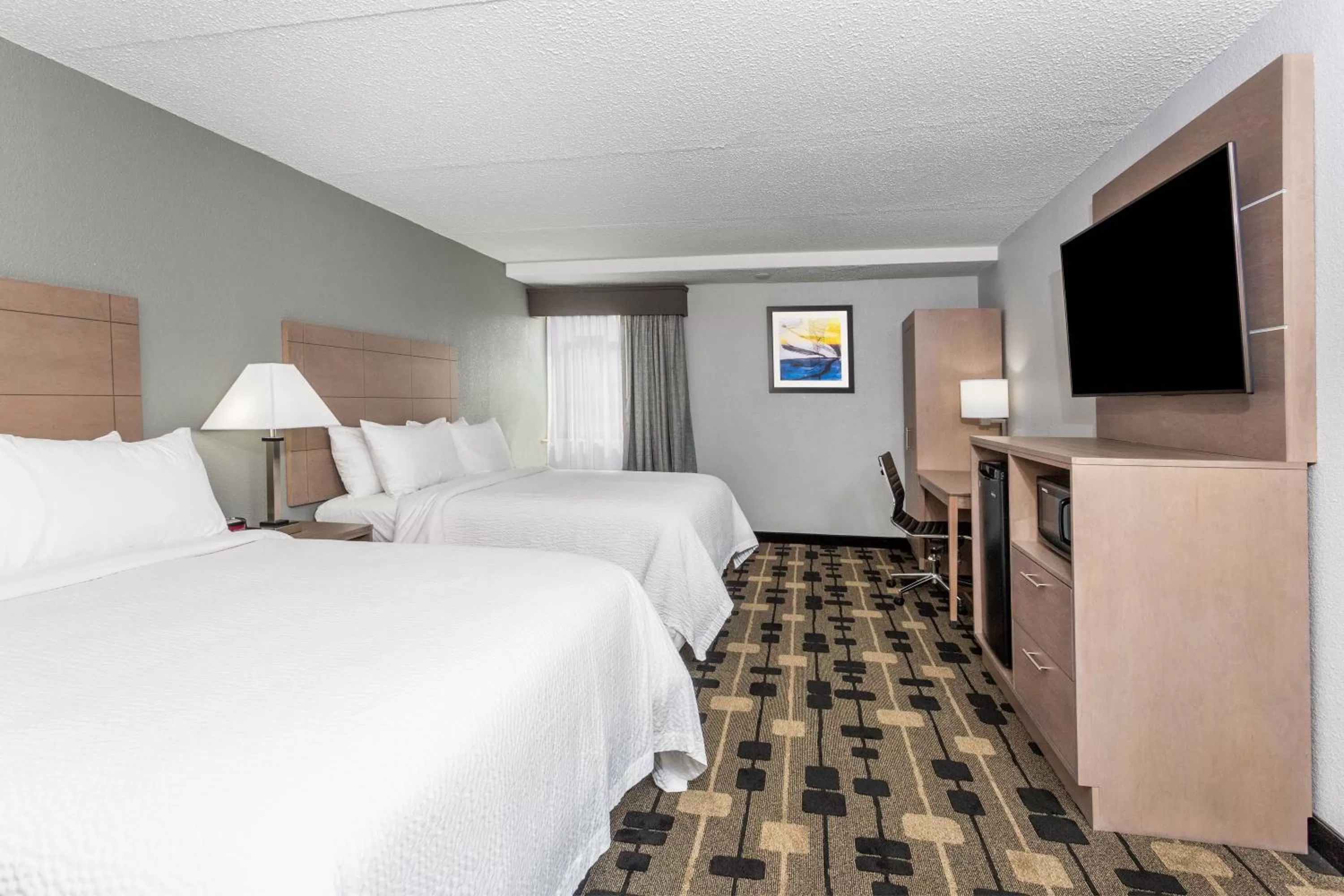 Queen Room with Two Queen Beds - Non-Smoking in Sleep Inn Terre Haute University Area