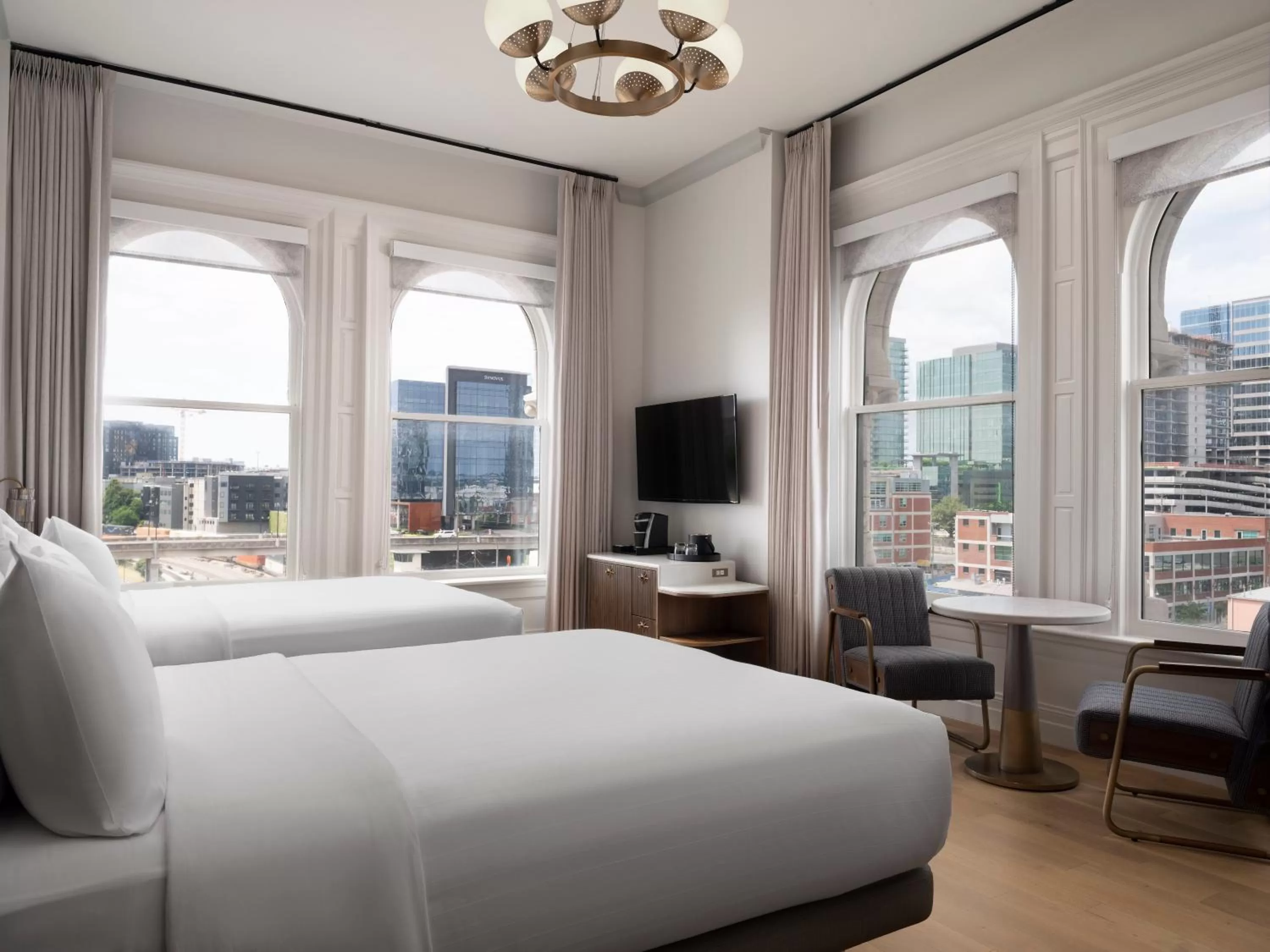 Deluxe Two Double Beds in The Union Station Nashville Yards, Autograph Collection