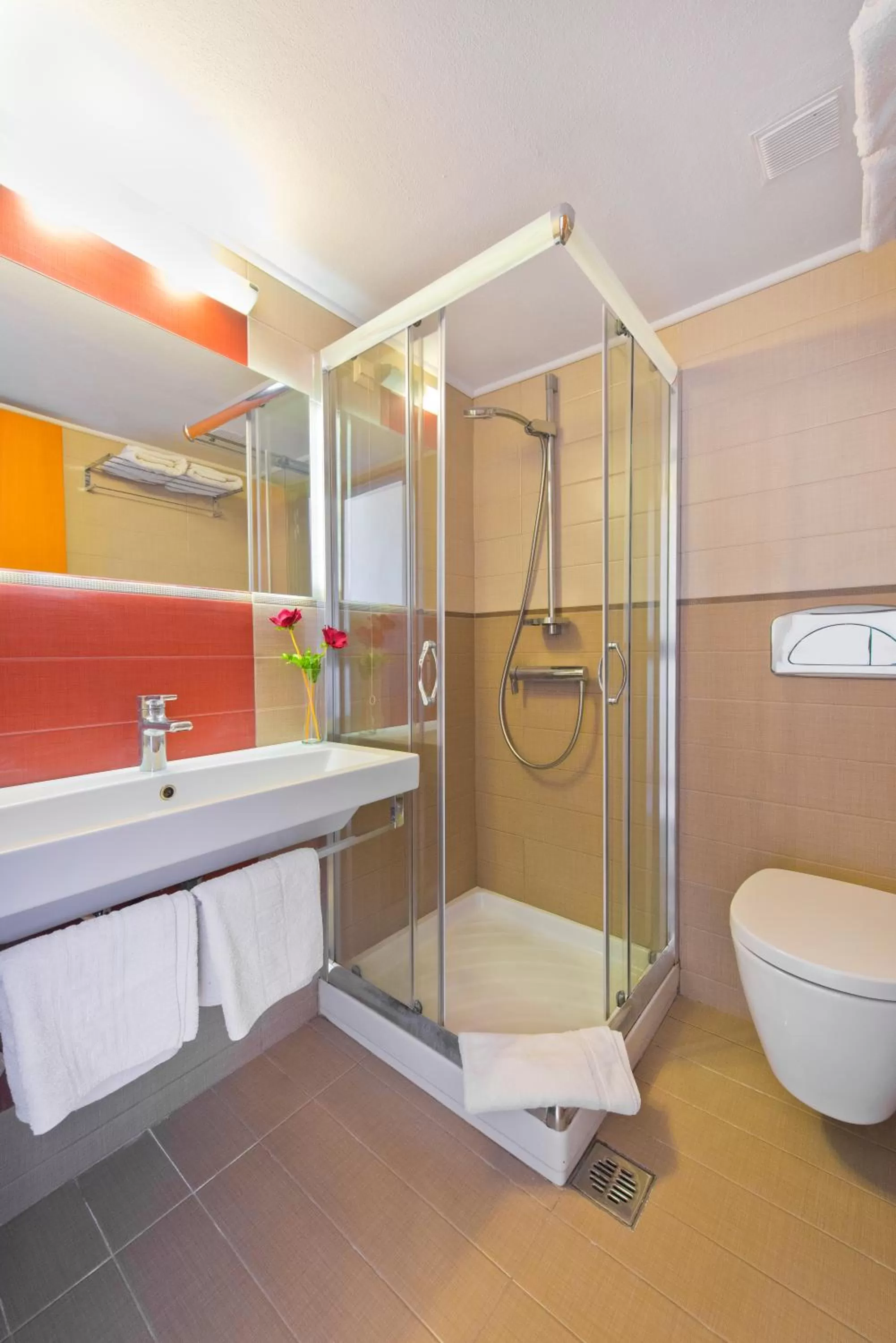 Shower in Esperia Hotel
