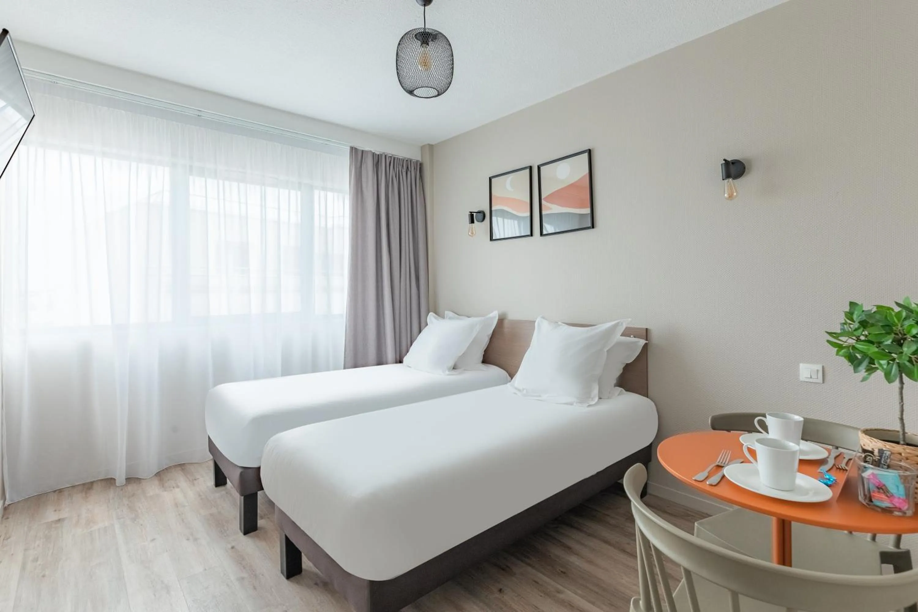 Twin Studio in Appart'City Classic Bordeaux Centre