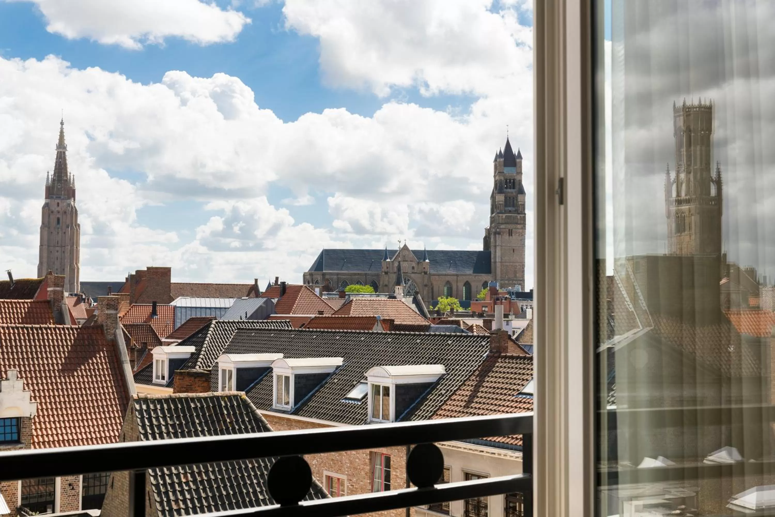 Superior Double or Twin Room with City View in Dukes' Palace Brugge - by Dukes' Hotel Collection