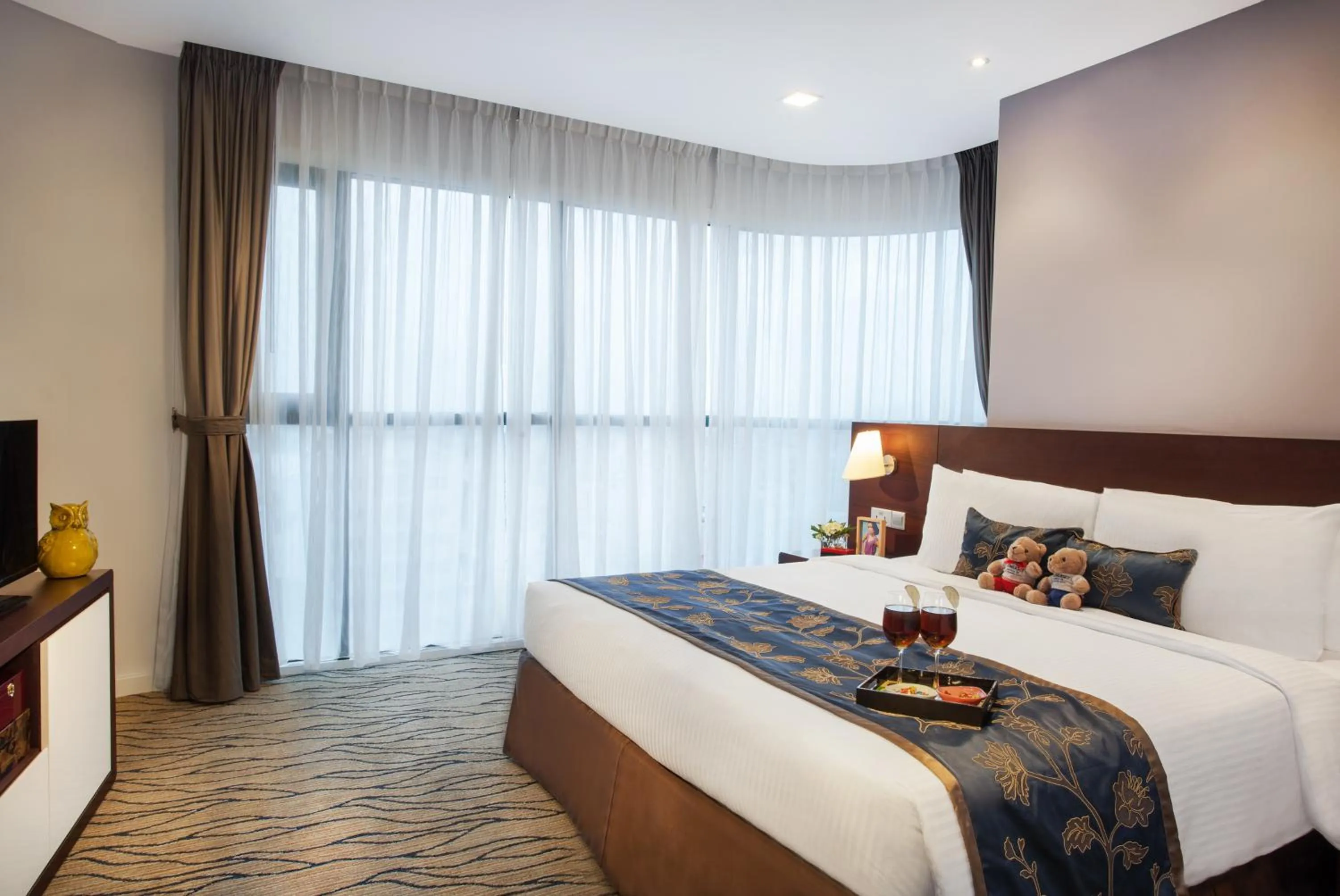 Bedroom, Bed in Somerset Central TD Hai Phong City