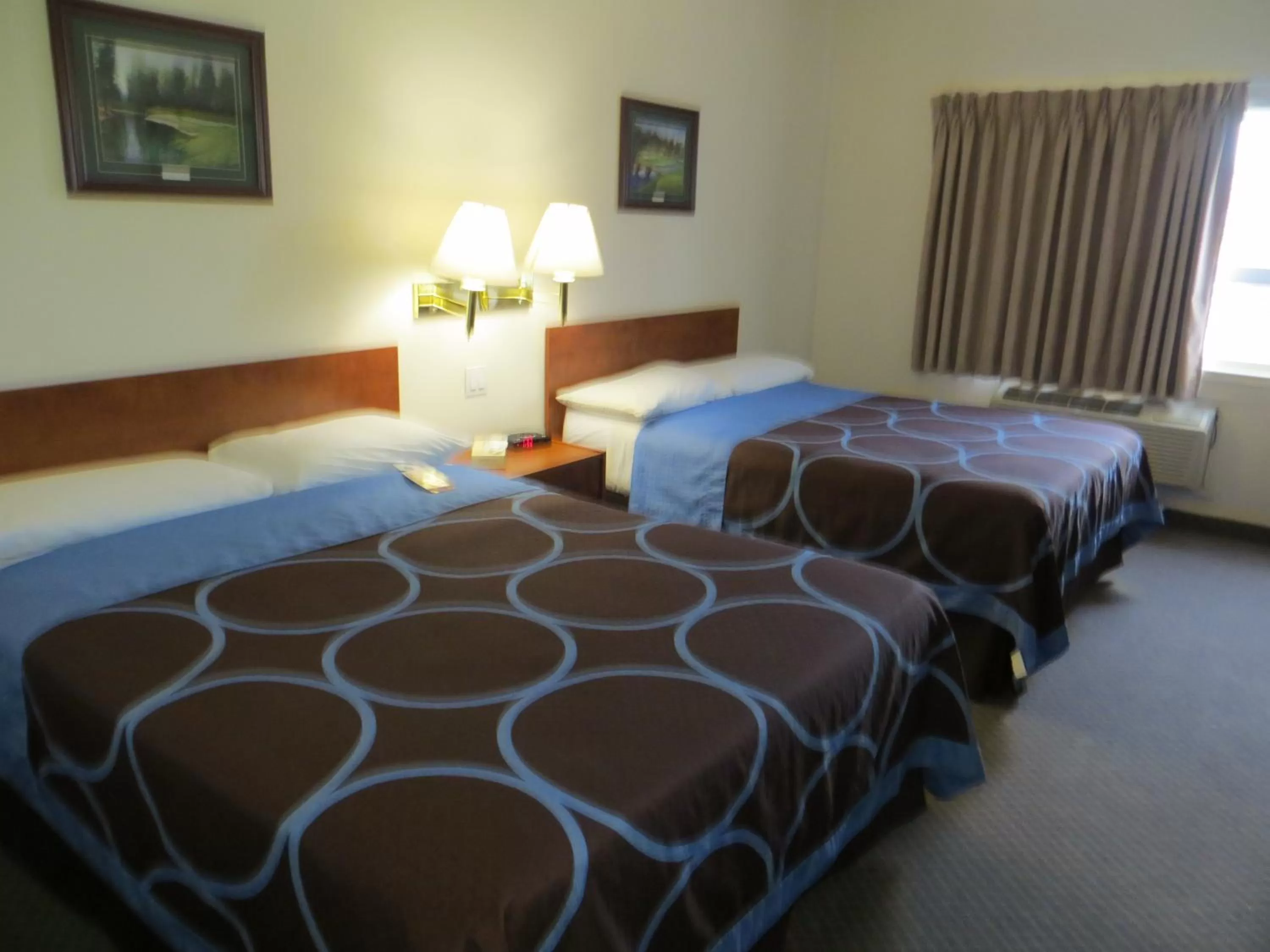 Queen Room with Two Queen Beds - SMOKING in Super 8 by Wyndham Edmonton/West