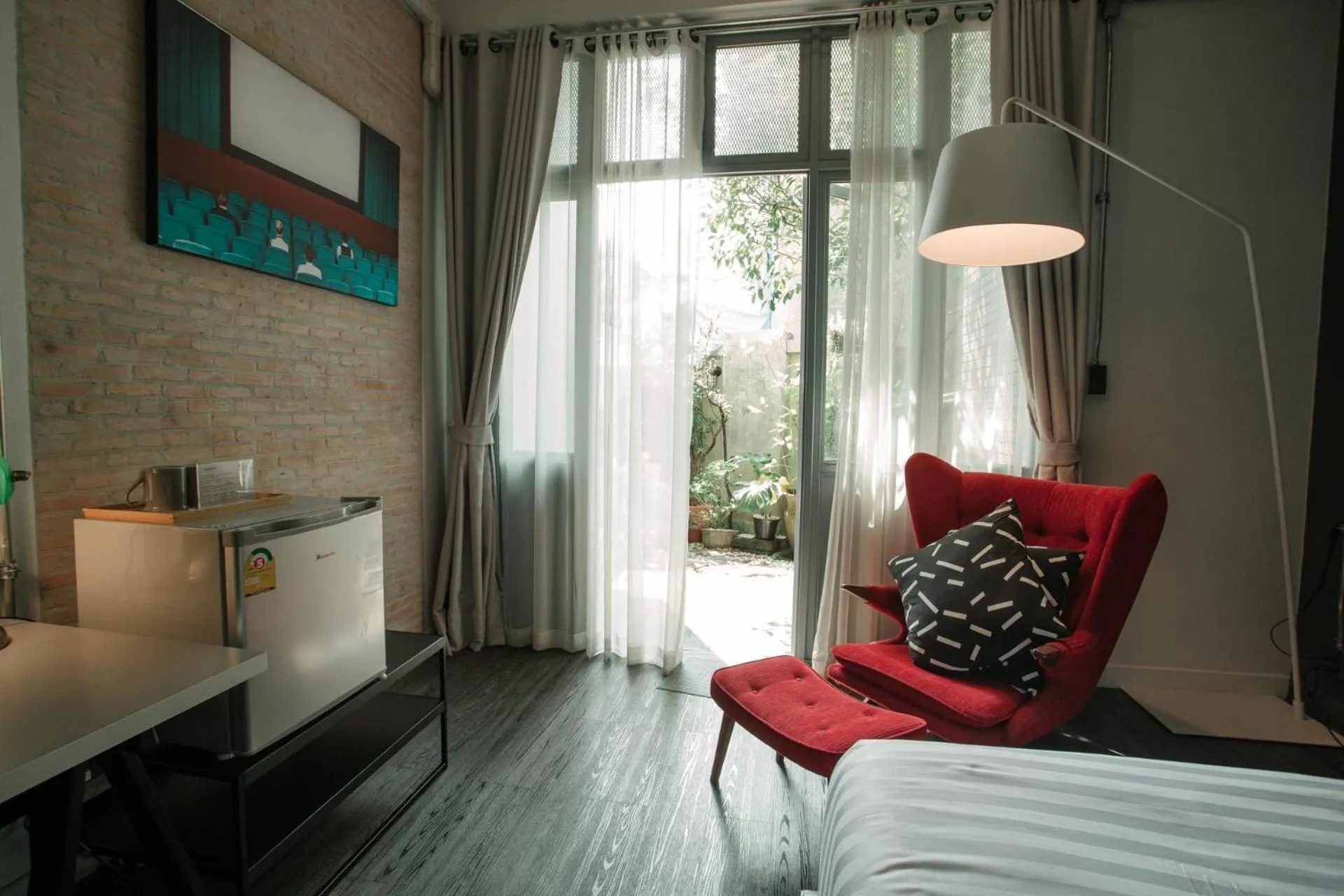 Double Room with Garden View in J Poshtel Chiangmai