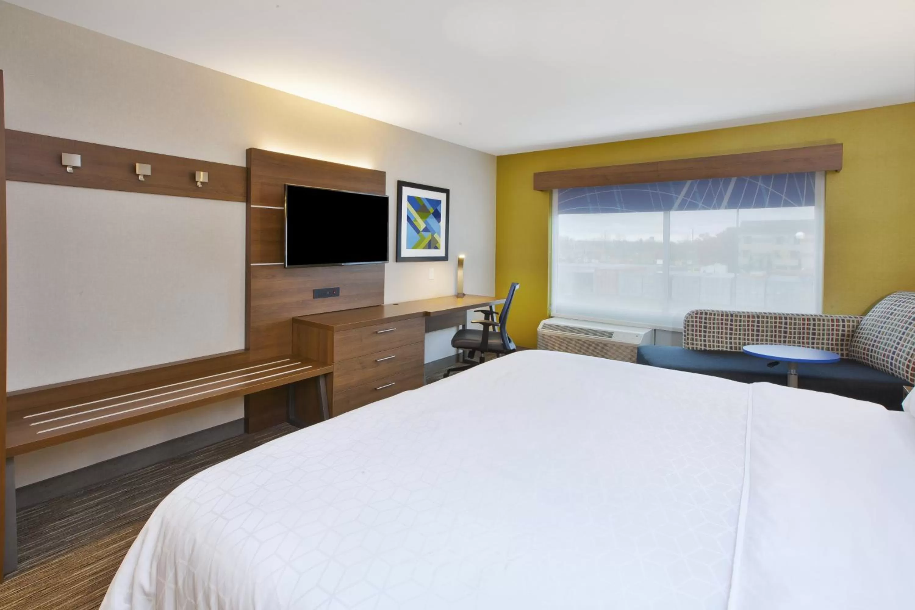 King Room with Roll-In Shower - Disability Access in Holiday Inn Express & Suites Grand Rapids Airport North by IHG