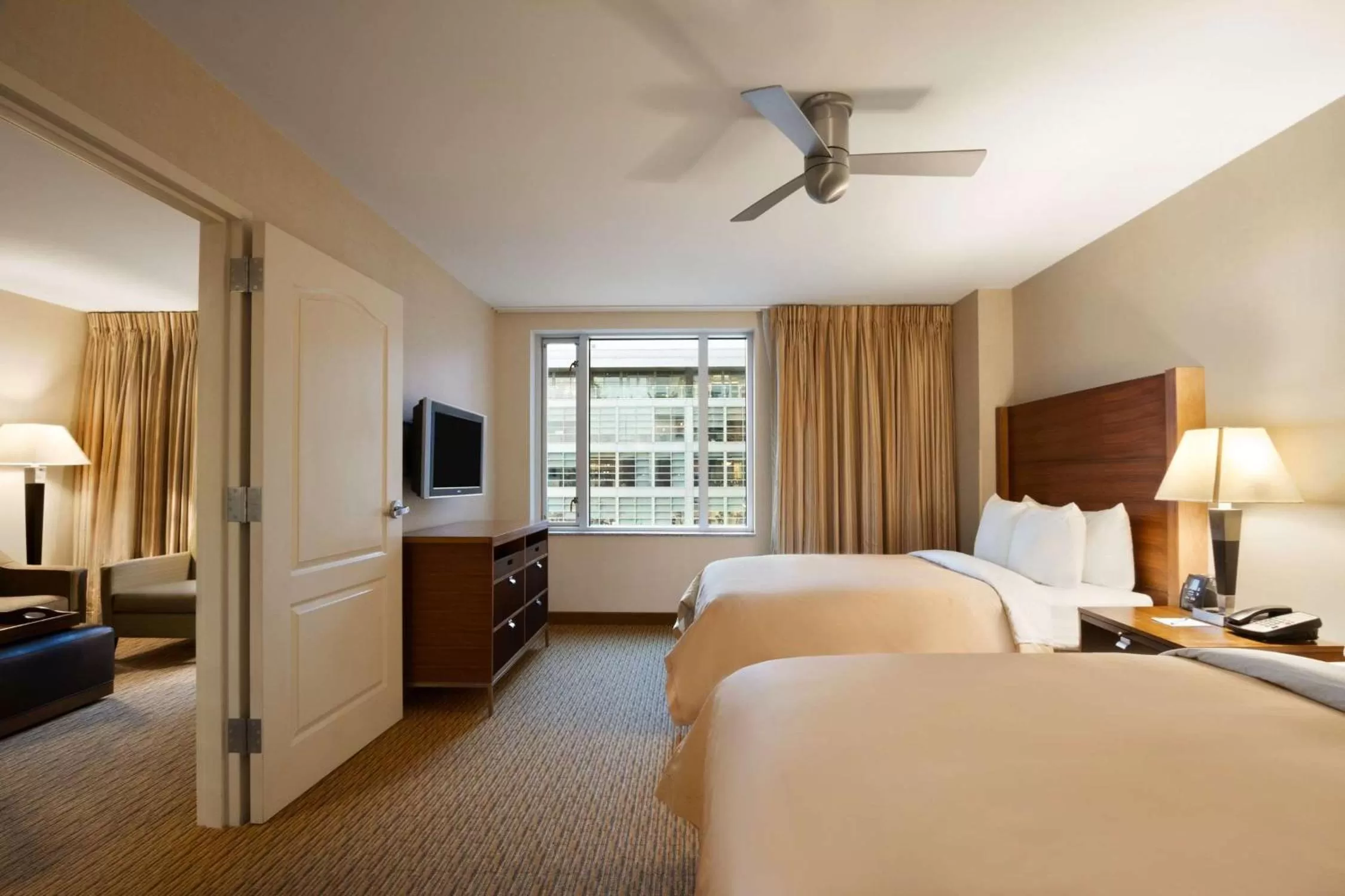 One-Bedroom Double Suite with Two Double Beds and Sofa Bed - Non-Smoking in Homewood Suites by Hilton Baltimore