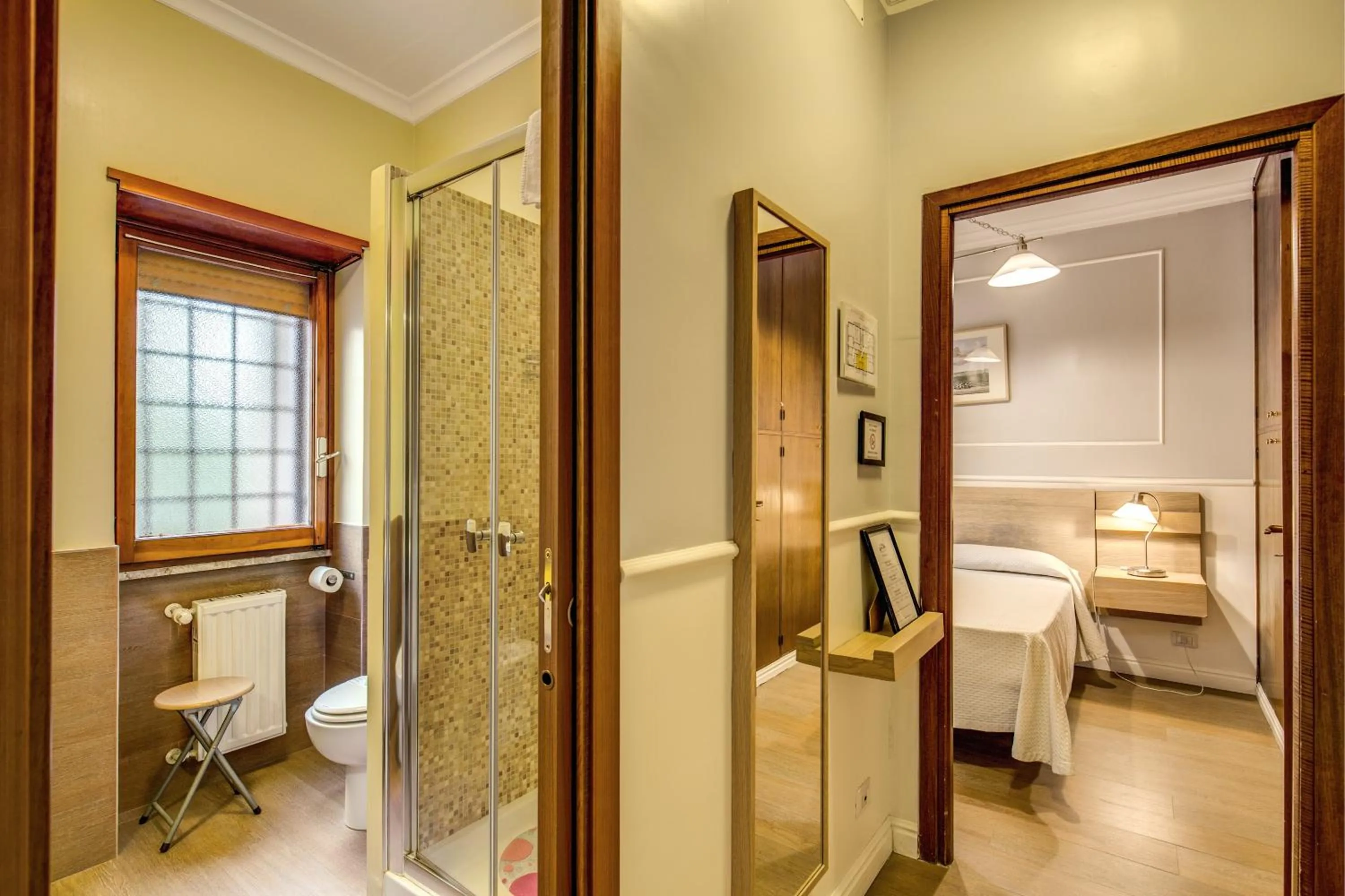 Quadruple Room with Balcony in Hotel Residence Magnolia