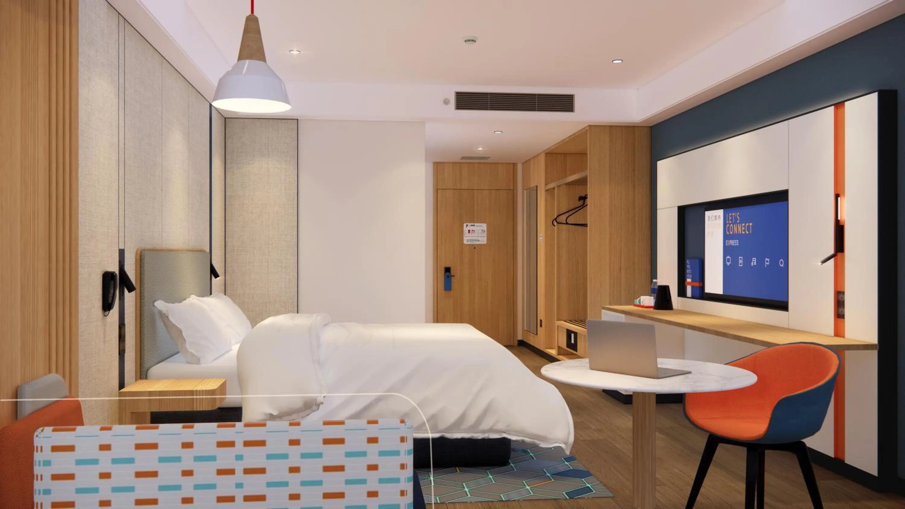 Standard Twin Room in Holiday Inn Express Lanzhou Jianlan, an IHG Hotel