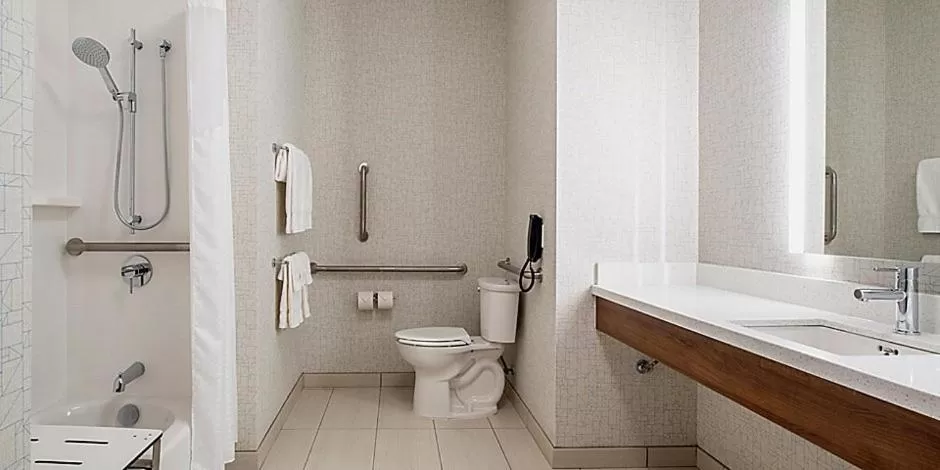 King Room - Hearing Accessible - Roll-in Shower/Non-Smoking in Holiday Inn Express & Suites - Brandon, an IHG Hotel