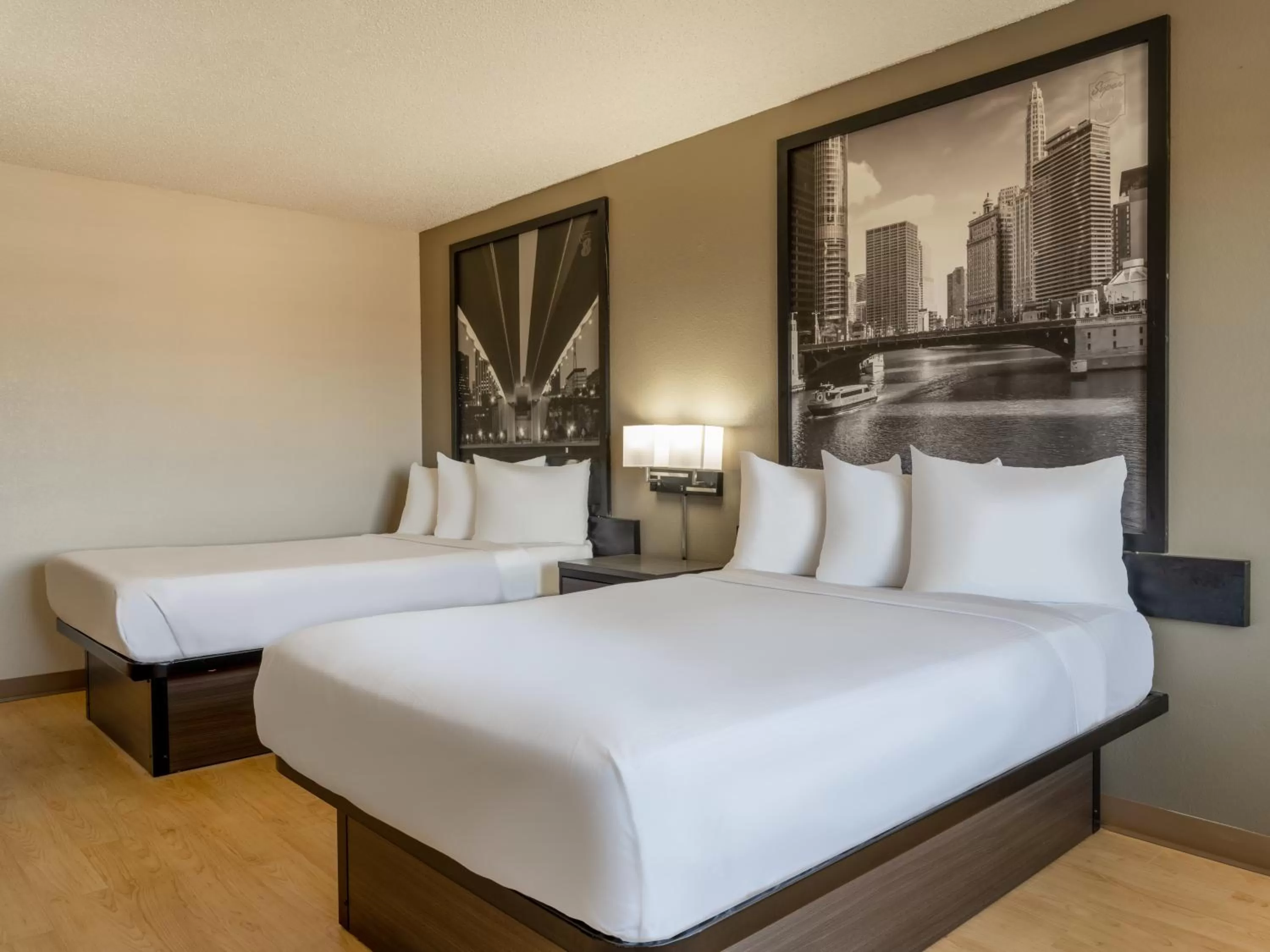 Double Room with Two Double Beds - Non-Smoking in Super 8 by Wyndham Clinton