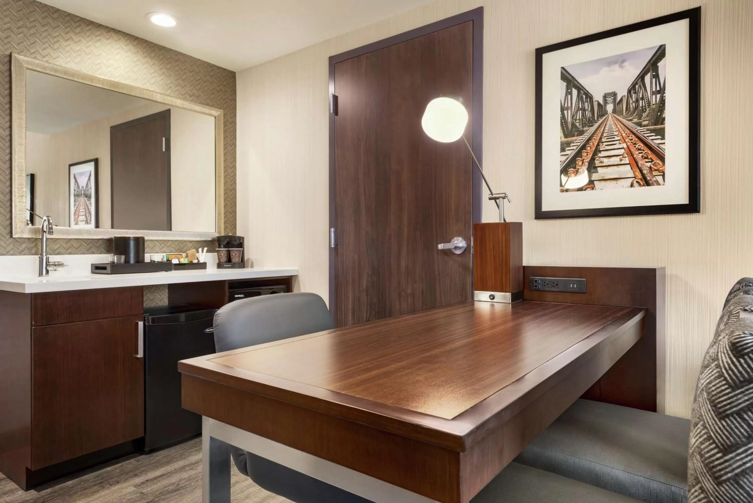 Two Room Suite with Two Queen Beds - Hearing Access in Embassy Suites By Hilton Noblesville Indianapolis Conv Ctr