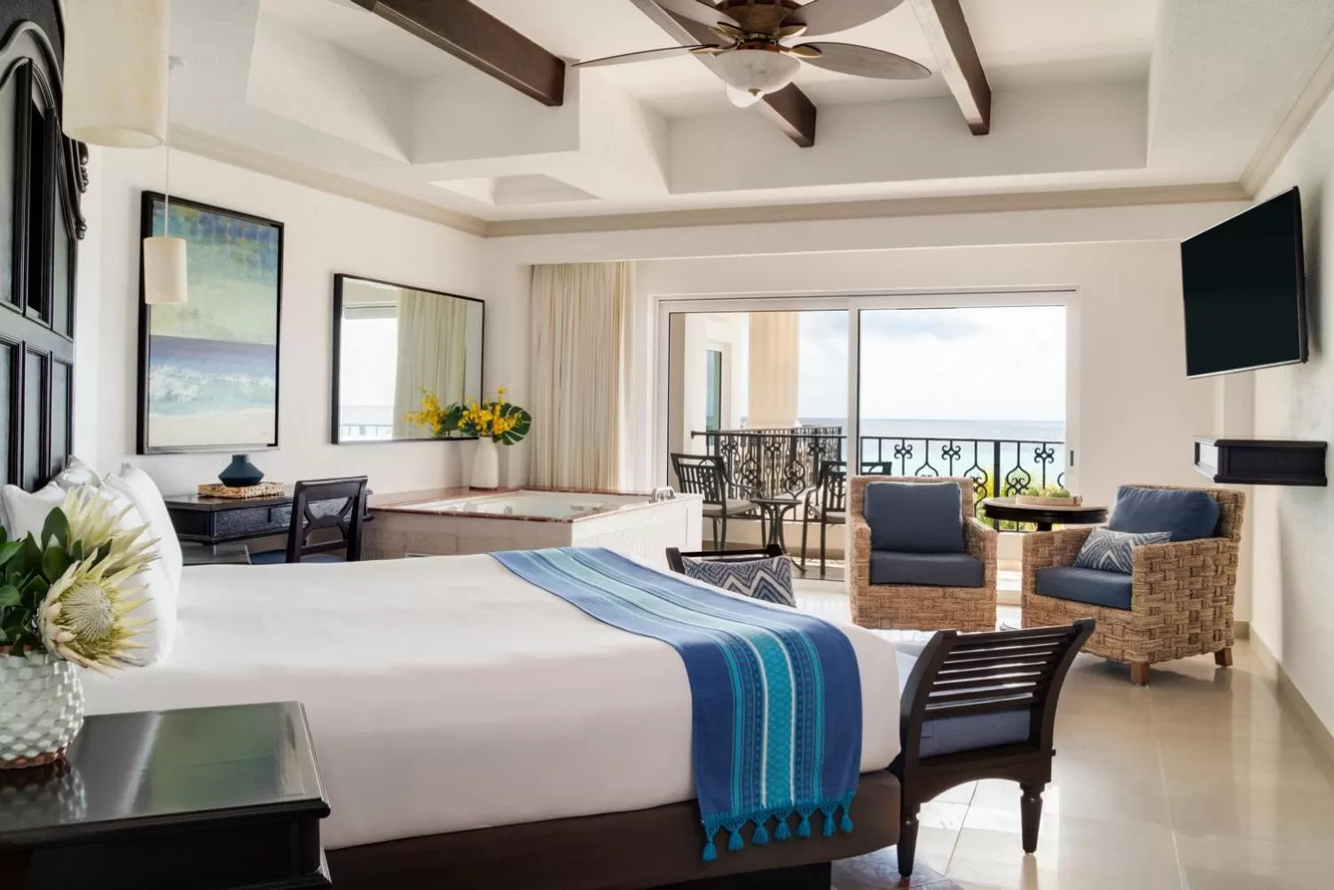 Junior King Suite with Ocean View in Hyatt Zilara Cancun - All Inclusive - Adults Only