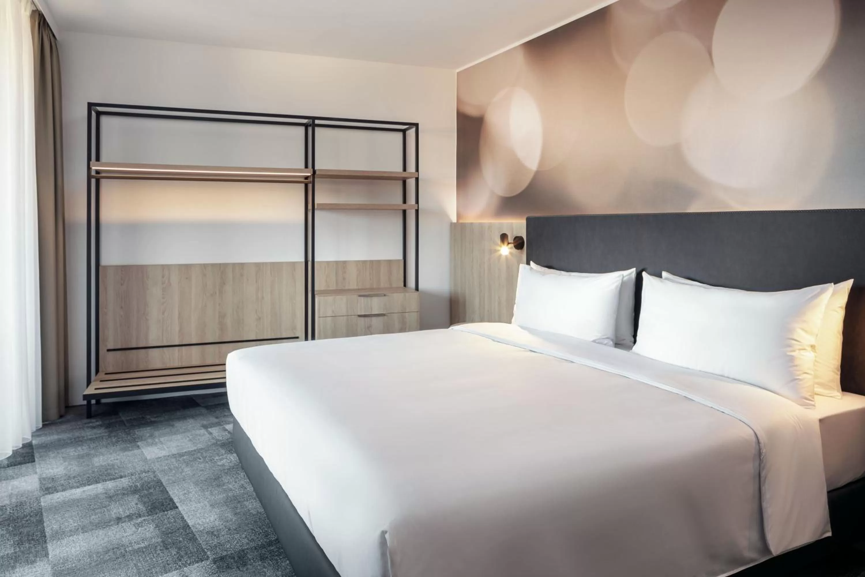 One-Bedroom Frontman King Suite with Balcony in STAGES HOTEL Prague, a Tribute Portfolio Hotel
