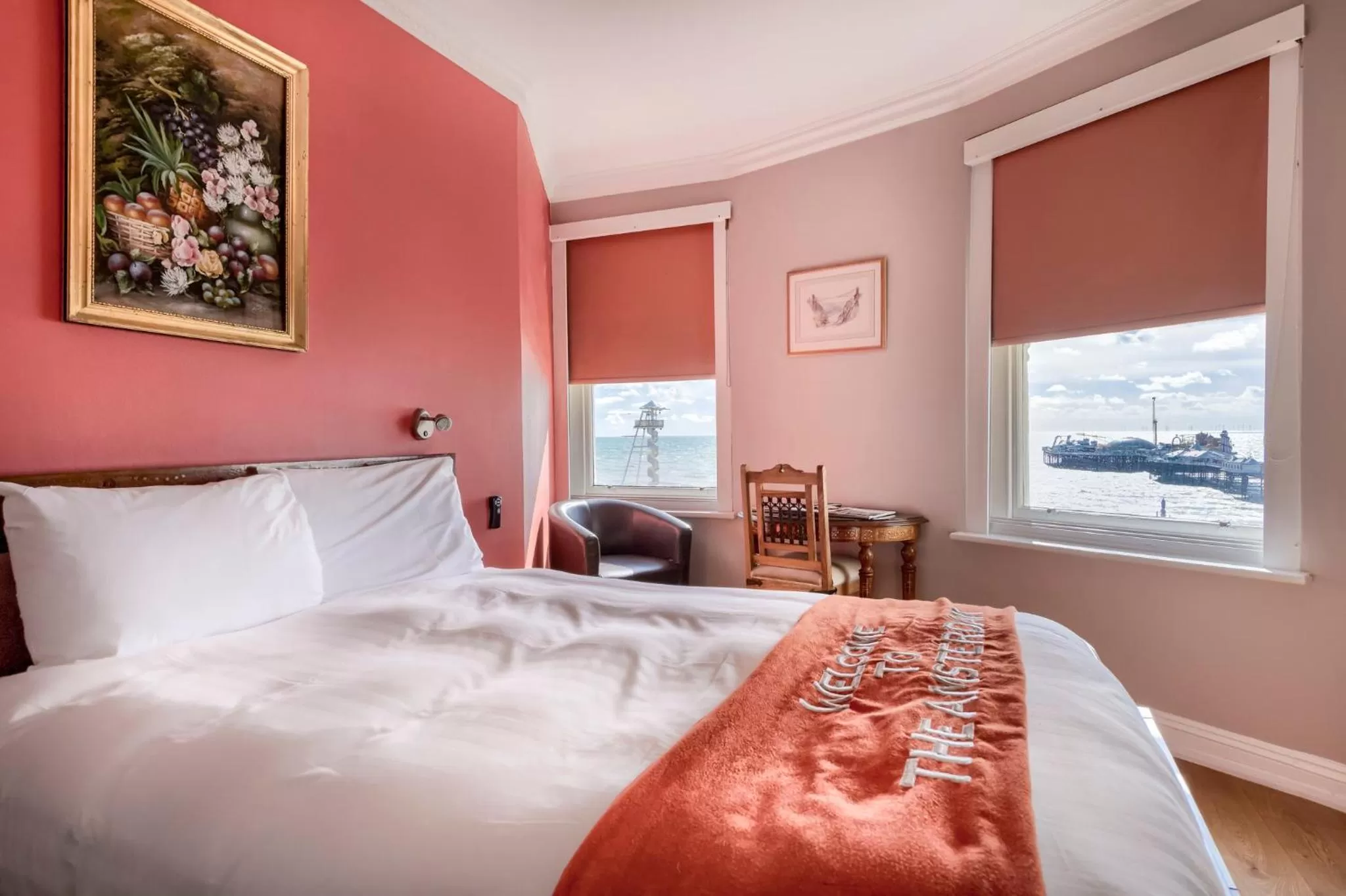 Double Room with Sea View in Amsterdam Hotel Brighton Seafront
