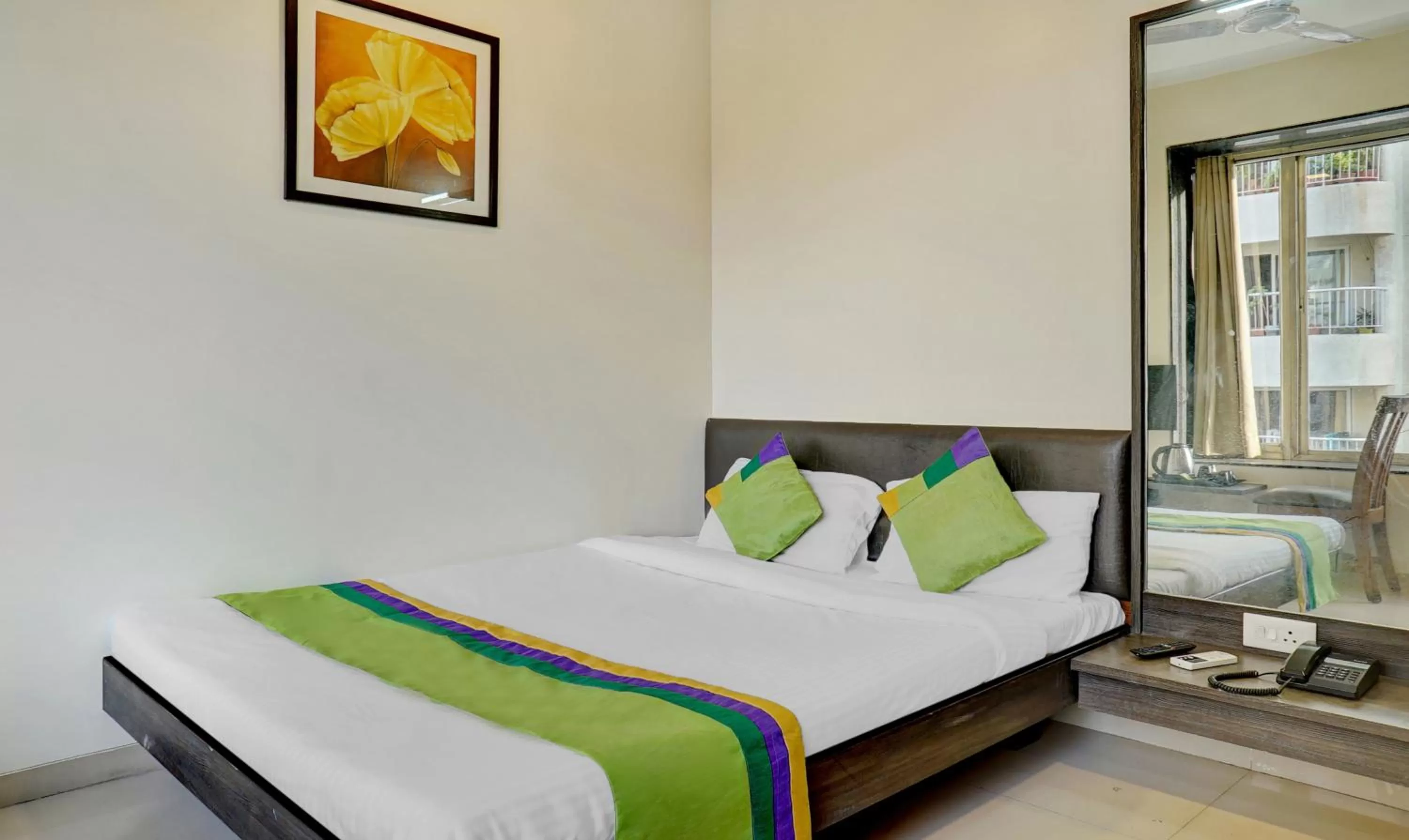 Economy Double Room - single occupancy in Treebo Bhagyashree Executive