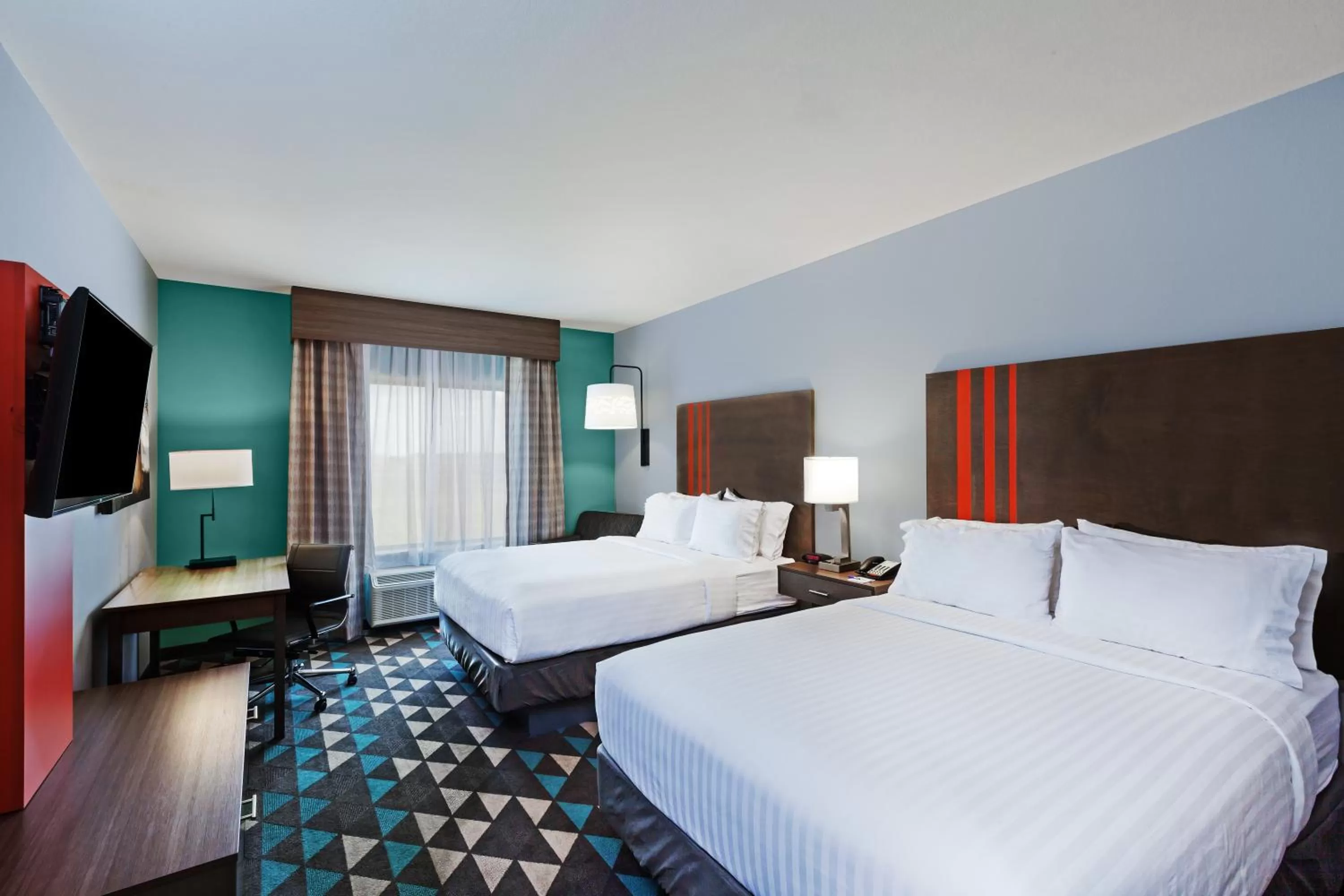 Standard Queen Room with Two Queen Beds - Communications Accessible in Holiday Inn Express & Suites Perryton by IHG