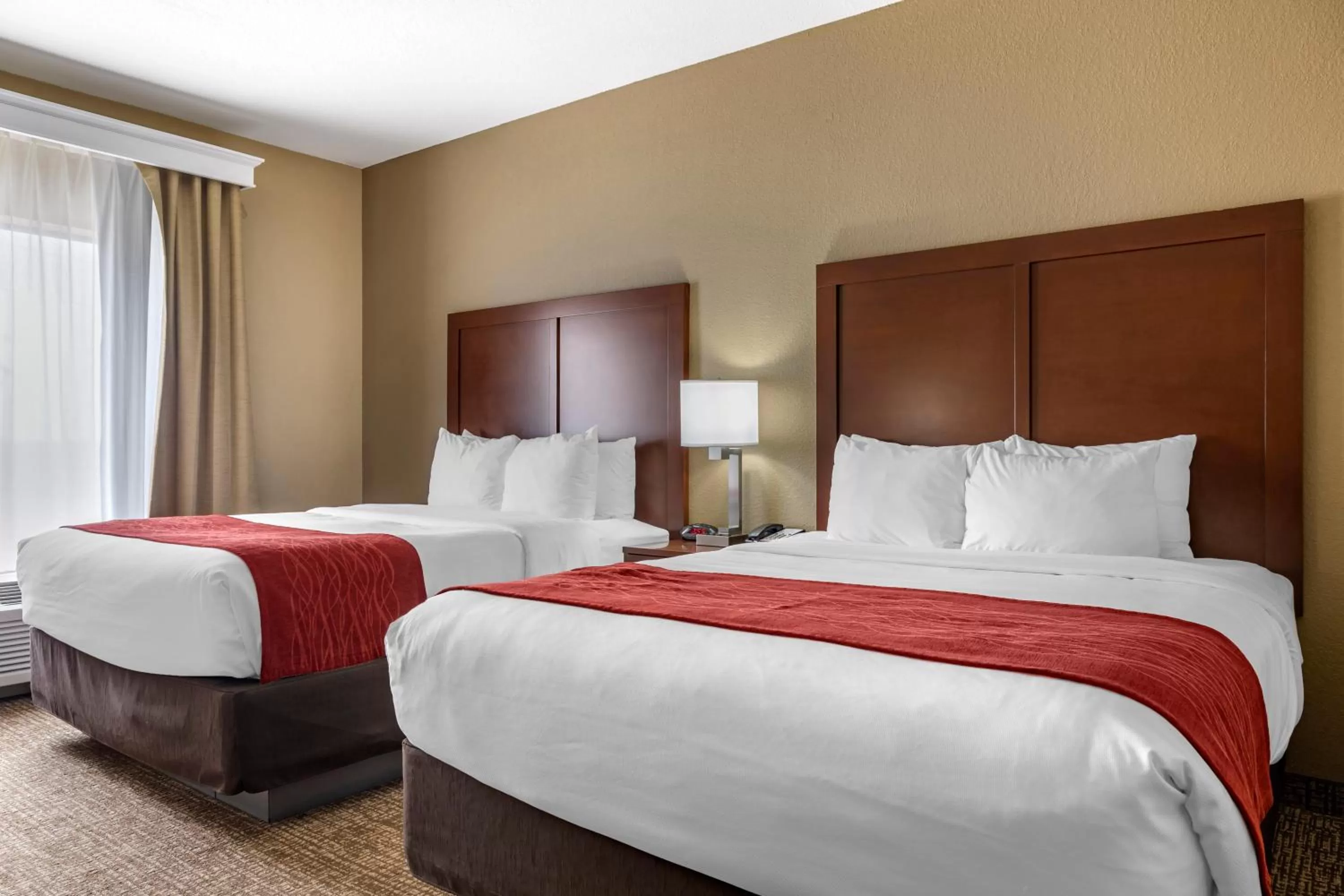 Queen Room with Two Queen Beds - Accessible/Non-Smoking  in Comfort Inn & Suites Augusta